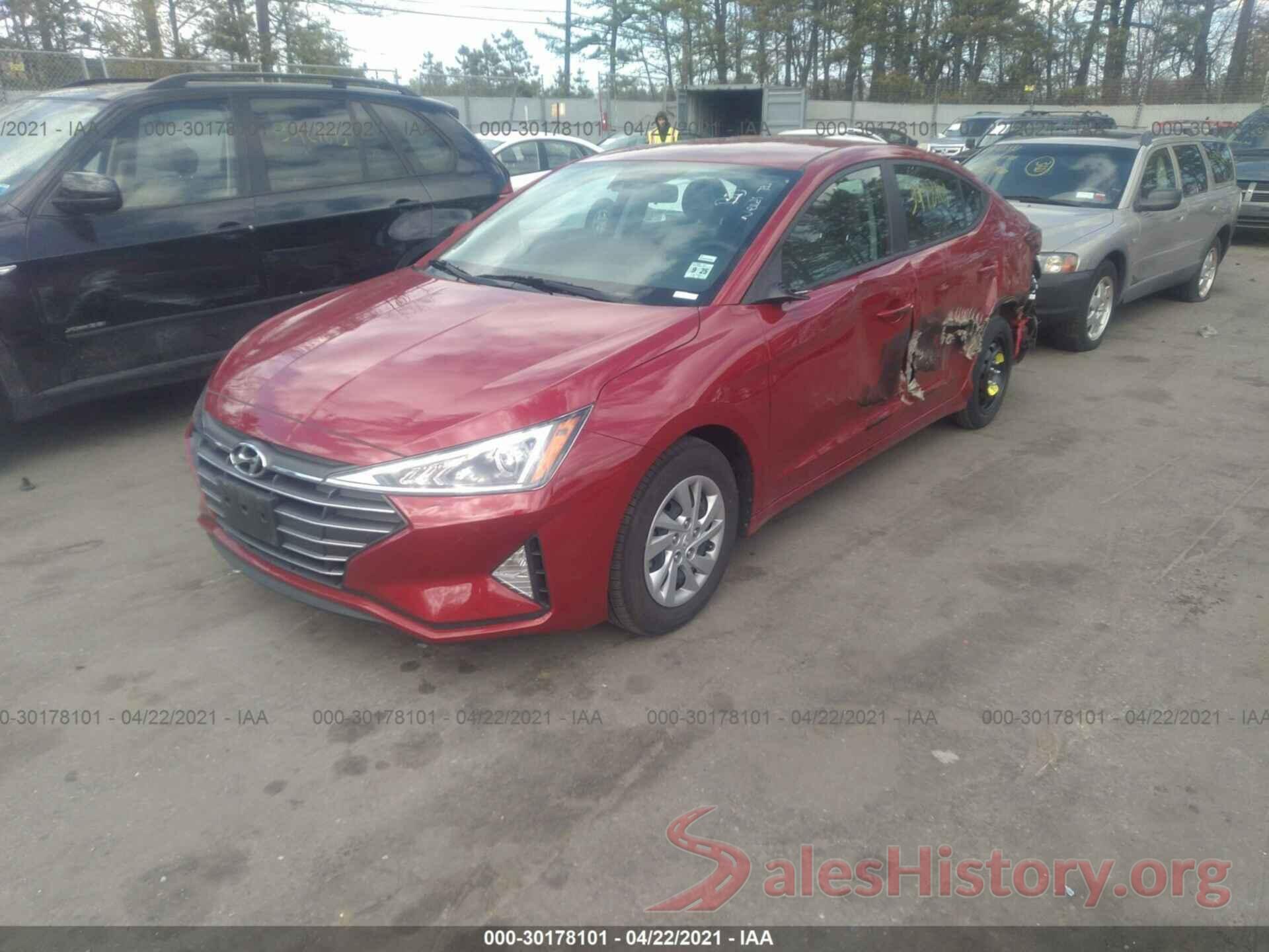 KMHD74LF3LU078852 2020 HYUNDAI ELANTRA