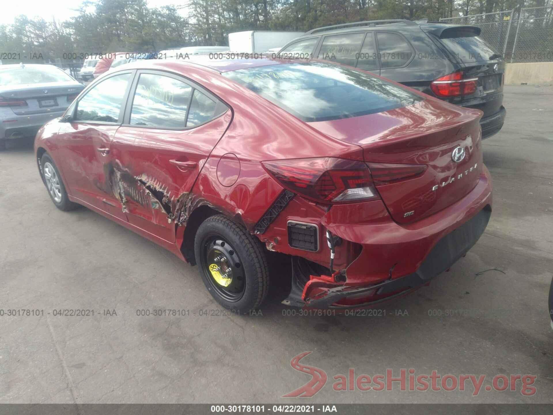 KMHD74LF3LU078852 2020 HYUNDAI ELANTRA