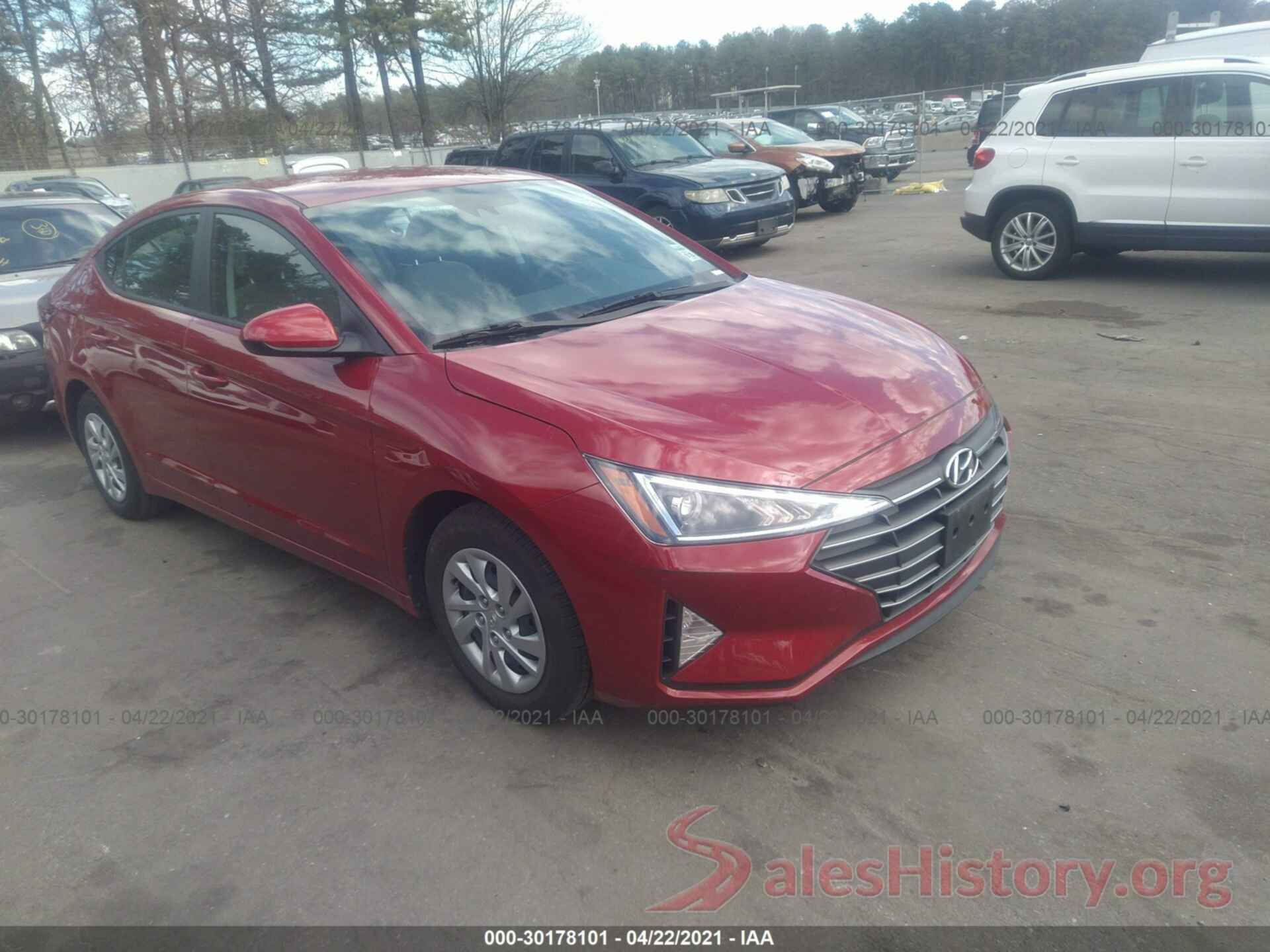 KMHD74LF3LU078852 2020 HYUNDAI ELANTRA