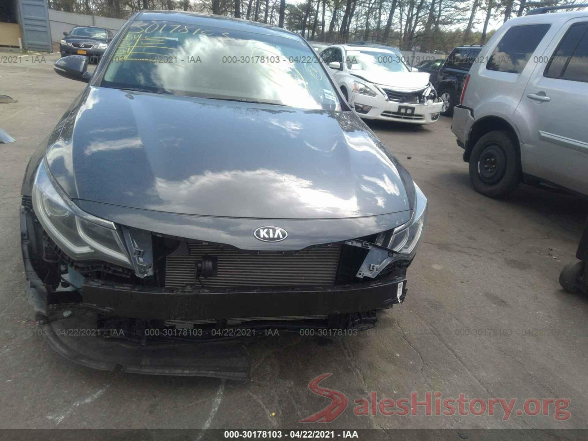 5XXGT4L3XLG383810 2020 KIA OPTIMA