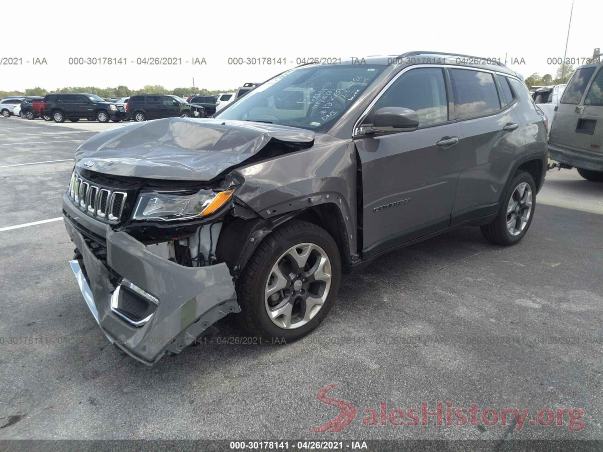 3C4NJDCBXLT127059 2020 JEEP COMPASS