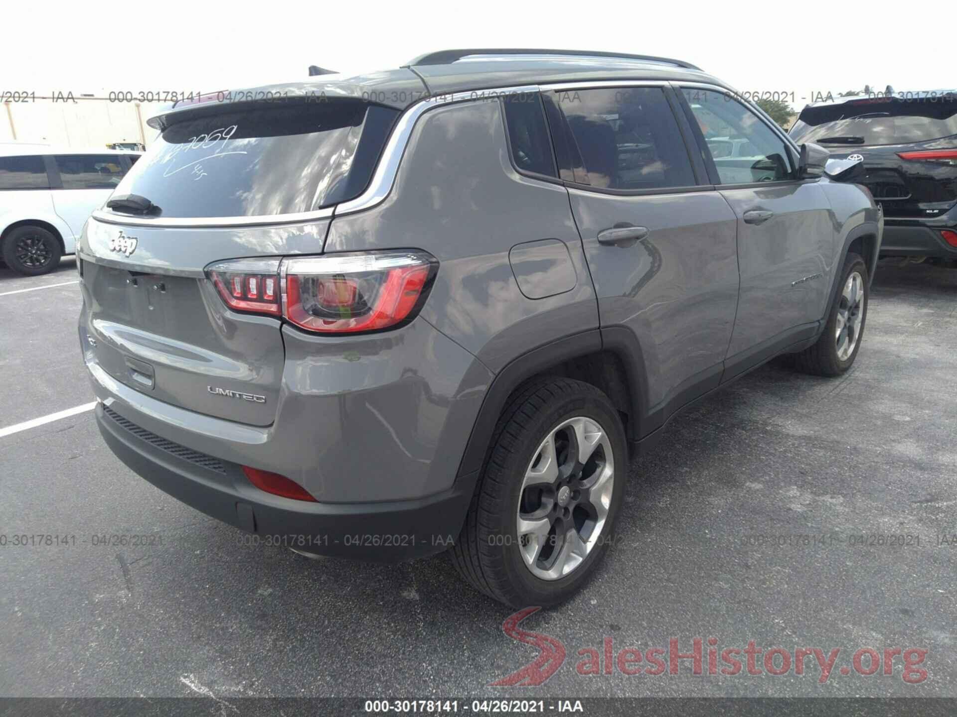 3C4NJDCBXLT127059 2020 JEEP COMPASS