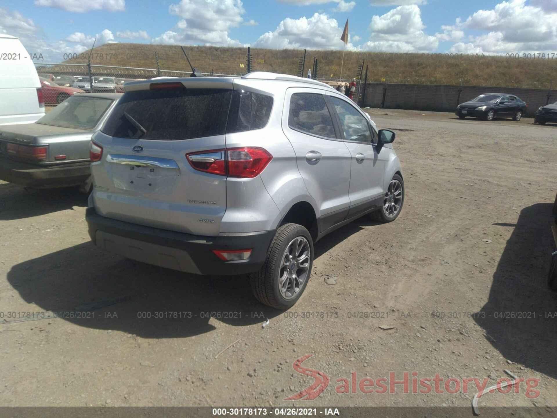 MAJ6S3KLXLC354159 2020 FORD ECOSPORT