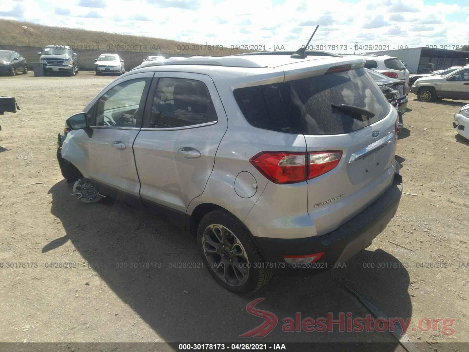 MAJ6S3KLXLC354159 2020 FORD ECOSPORT