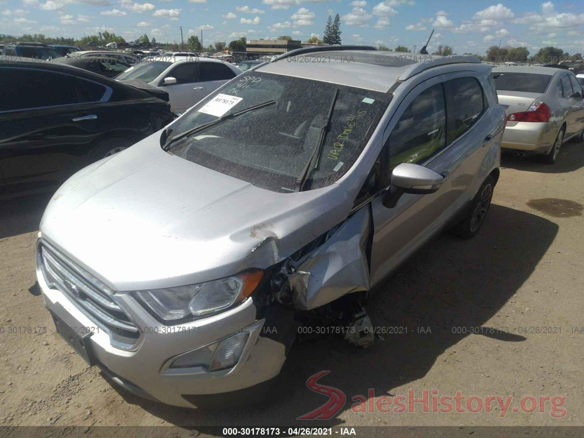 MAJ6S3KLXLC354159 2020 FORD ECOSPORT