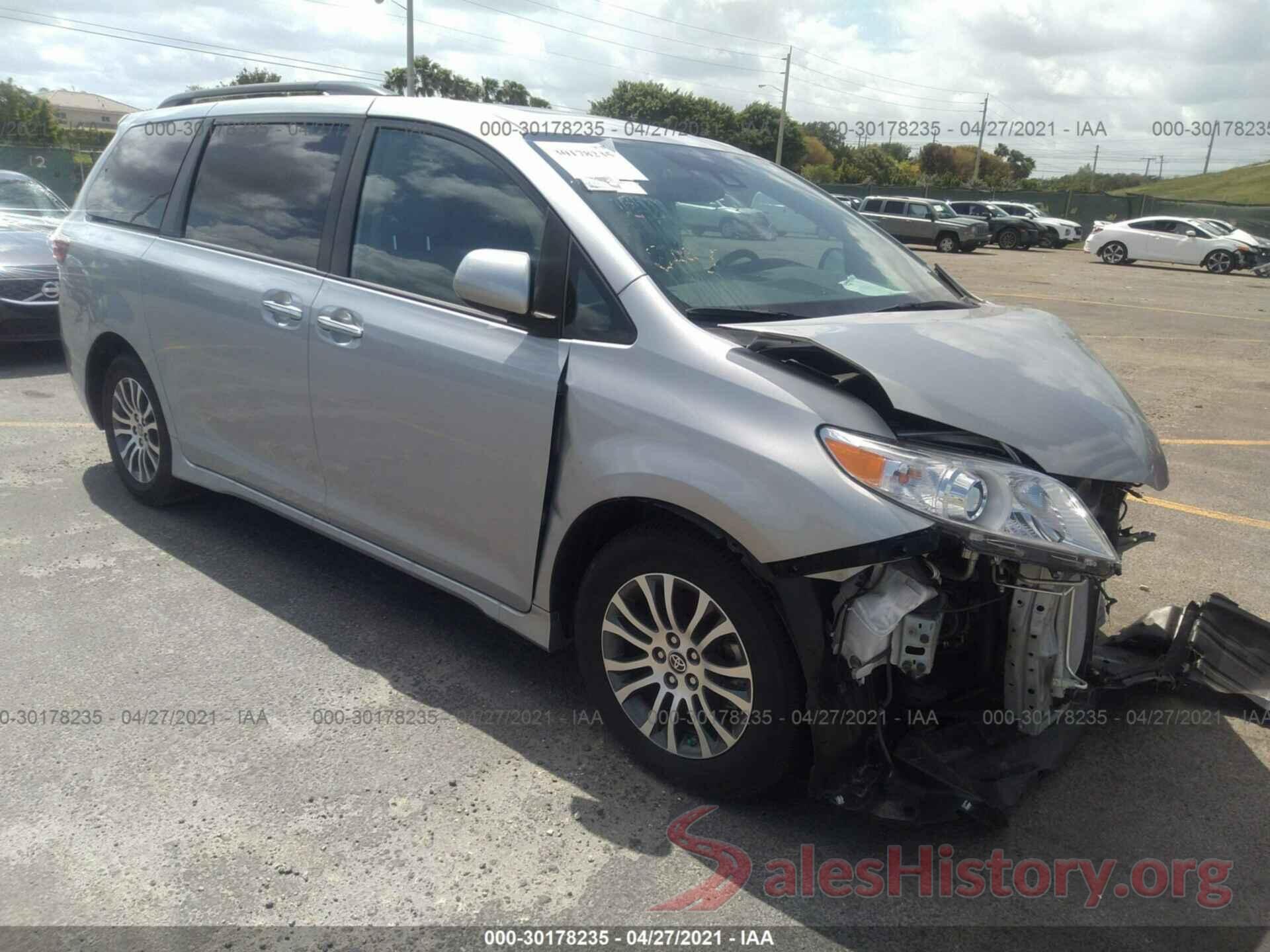 5TDYZ3DC8LS072936 2020 TOYOTA SIENNA