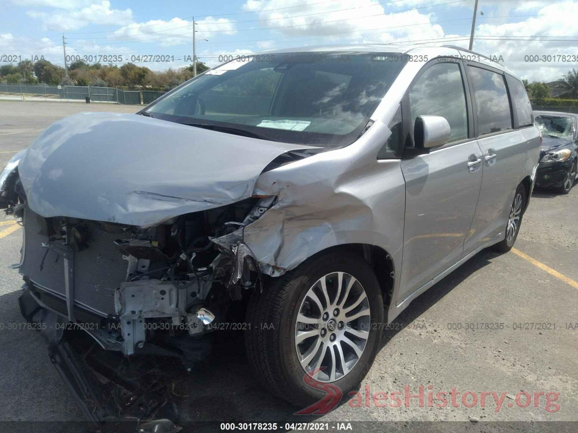 5TDYZ3DC8LS072936 2020 TOYOTA SIENNA