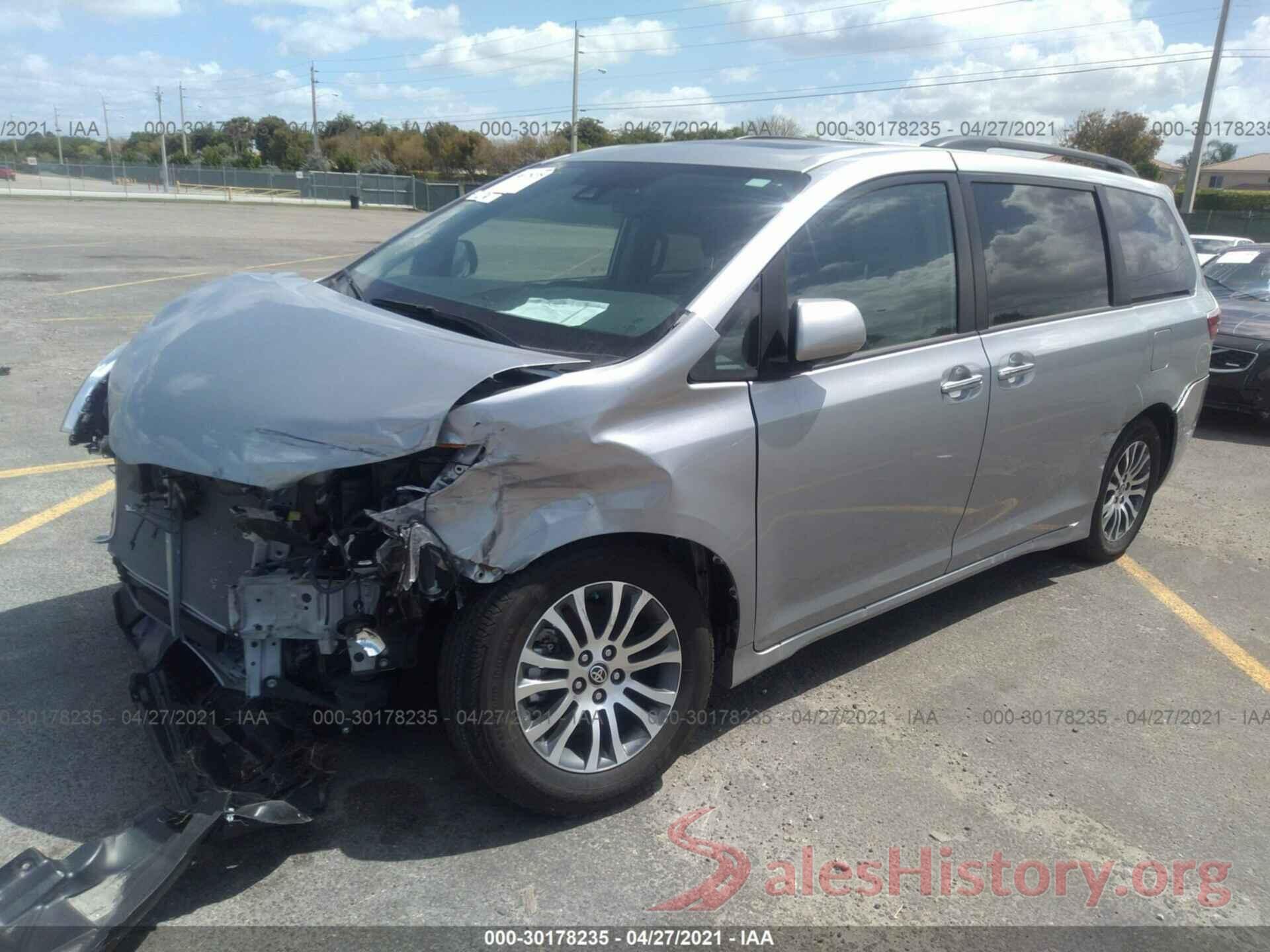 5TDYZ3DC8LS072936 2020 TOYOTA SIENNA