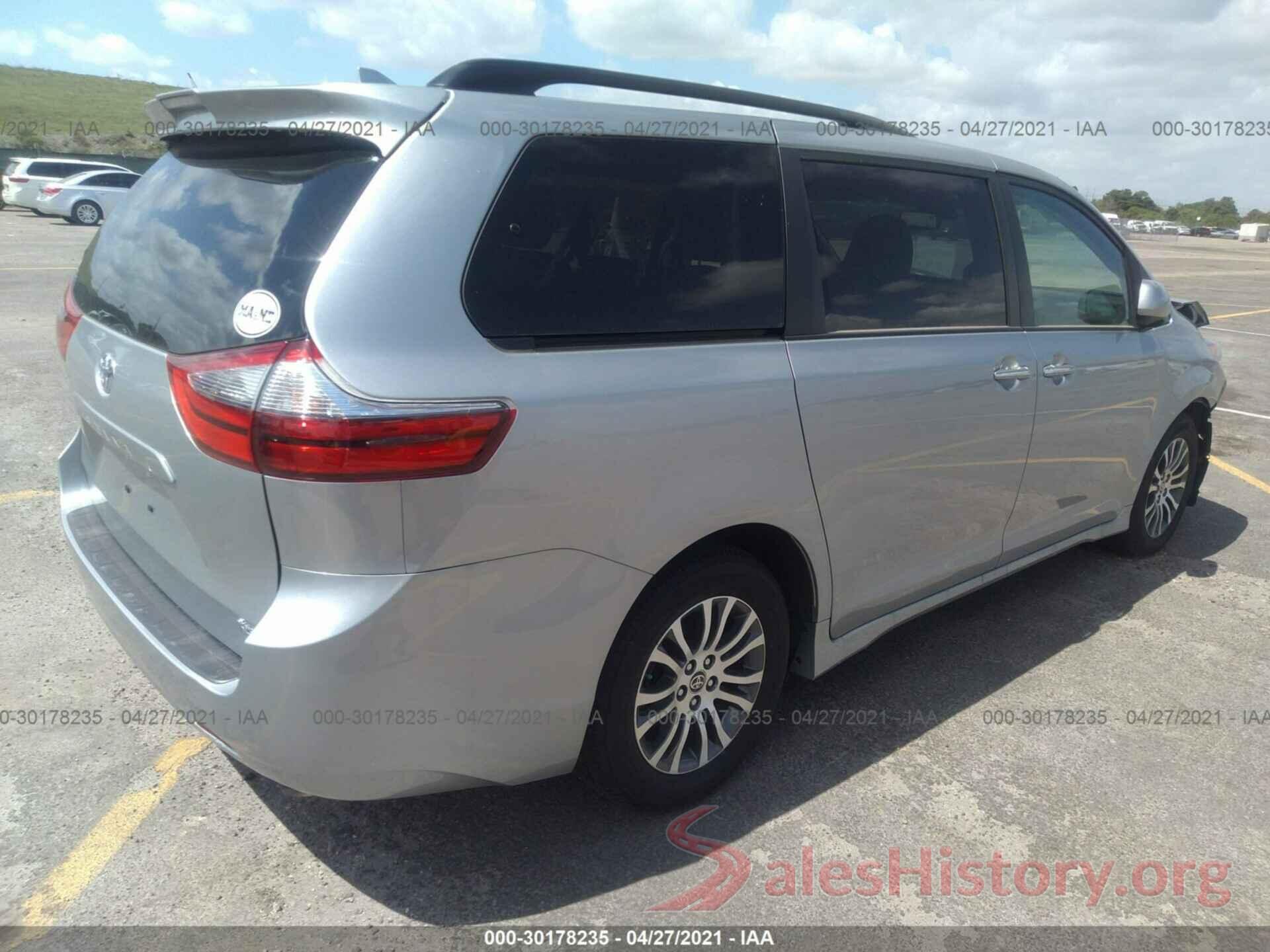 5TDYZ3DC8LS072936 2020 TOYOTA SIENNA