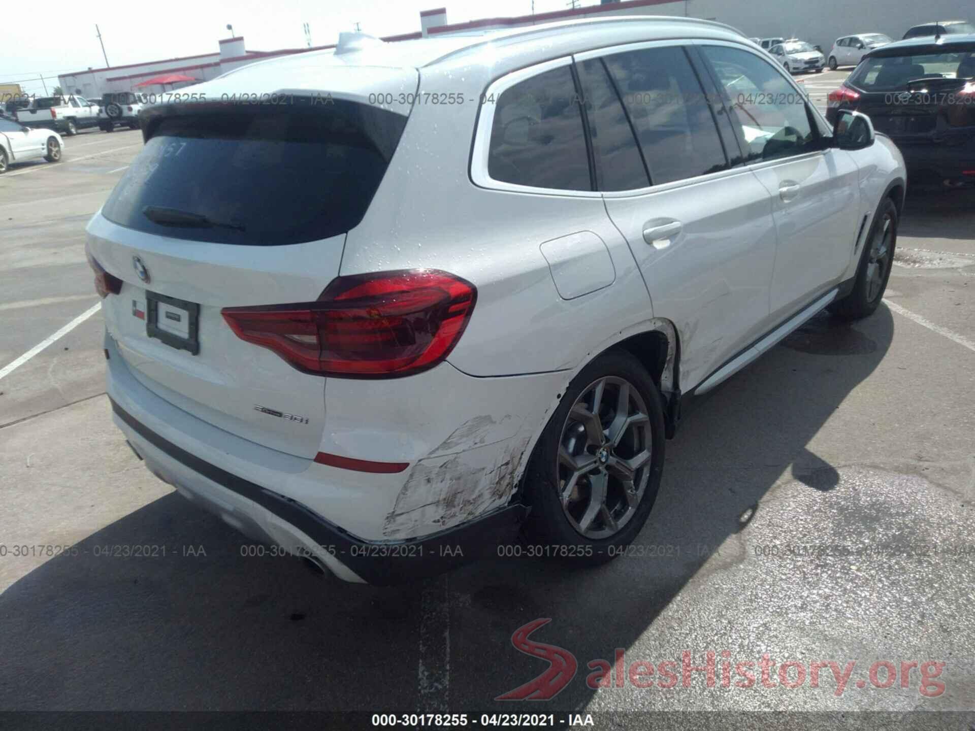 5UXTY3C0XM9E84233 2021 BMW X3