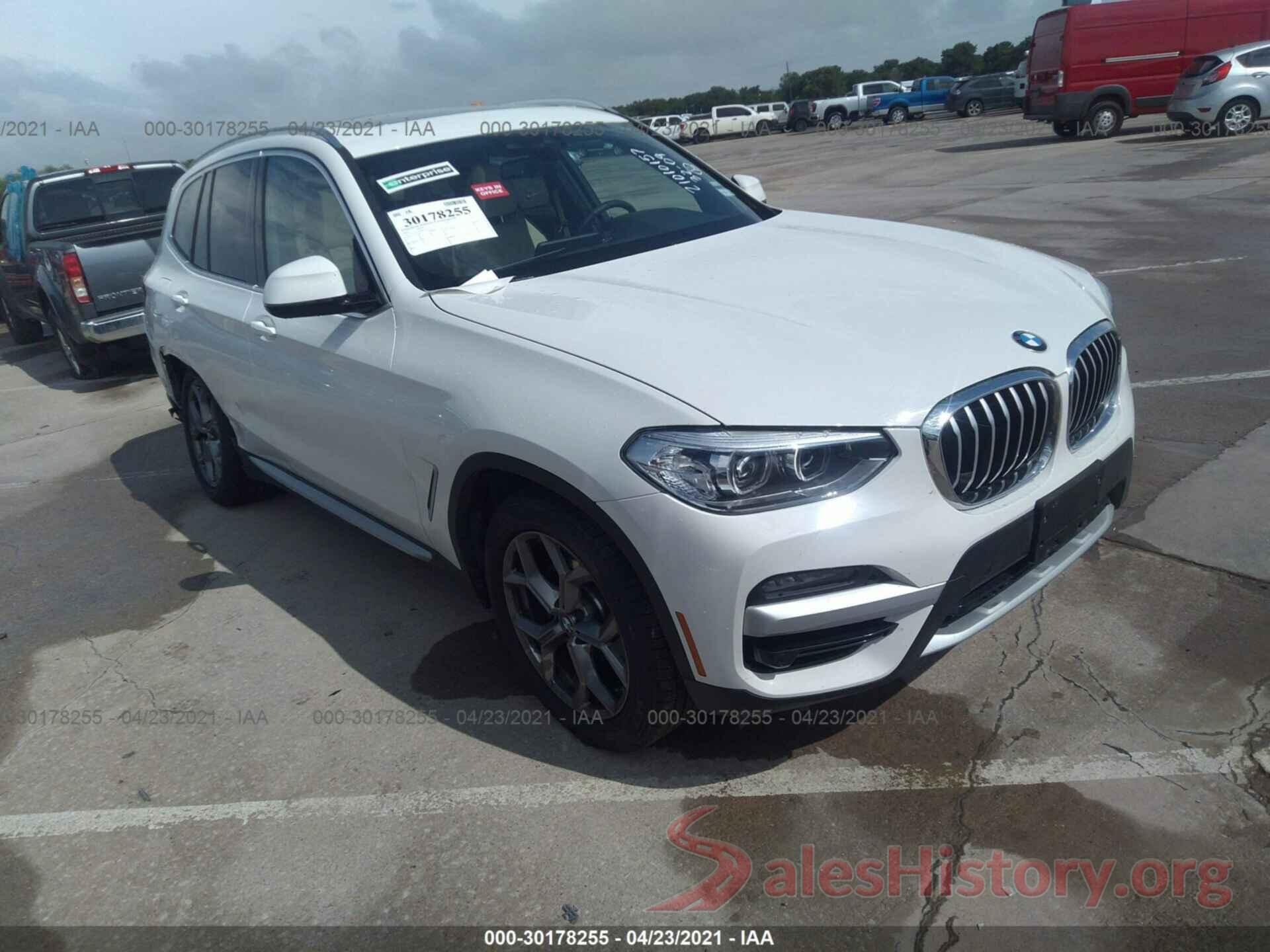 5UXTY3C0XM9E84233 2021 BMW X3