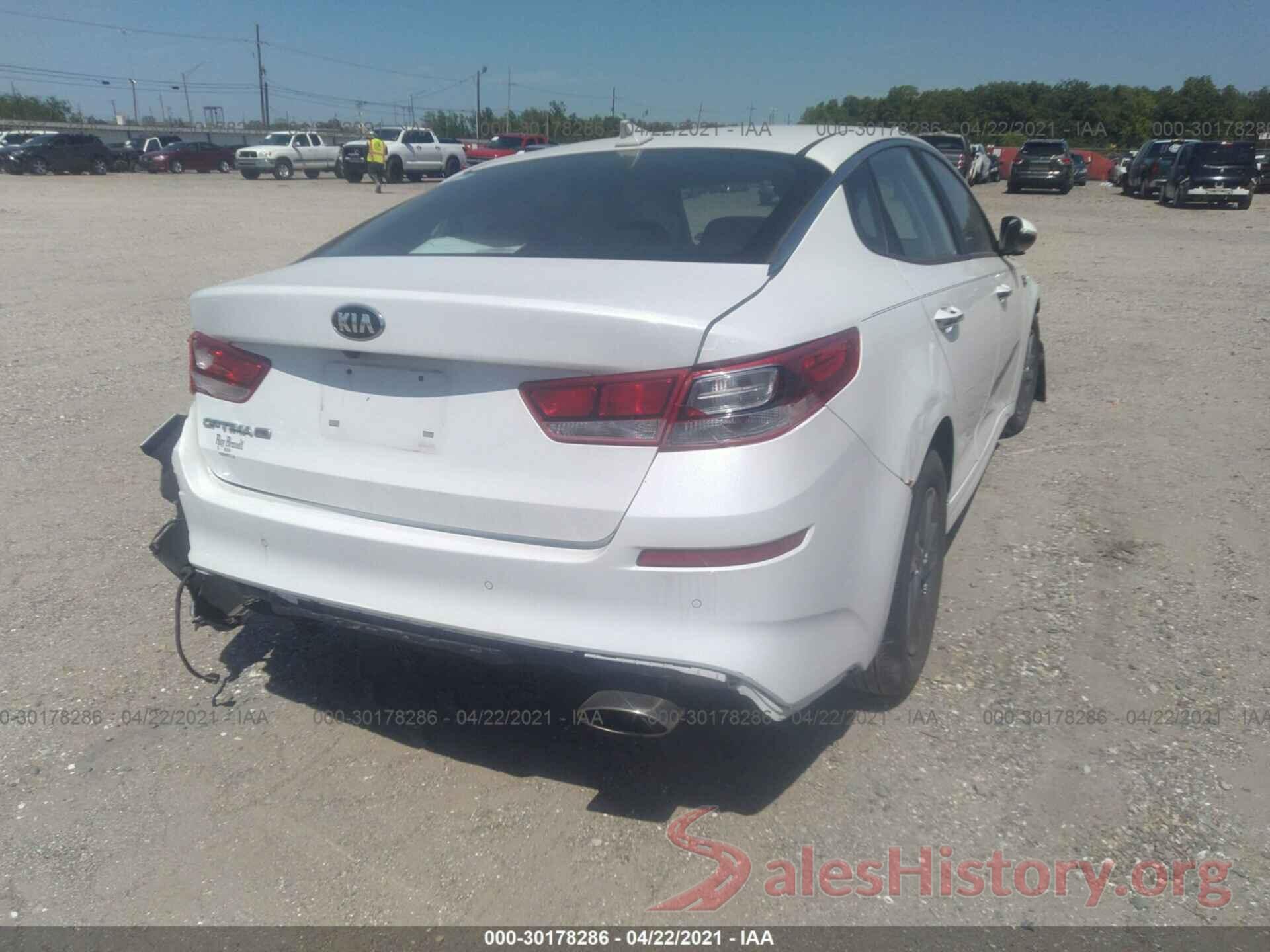 5XXGT4L38KG327198 2019 KIA OPTIMA