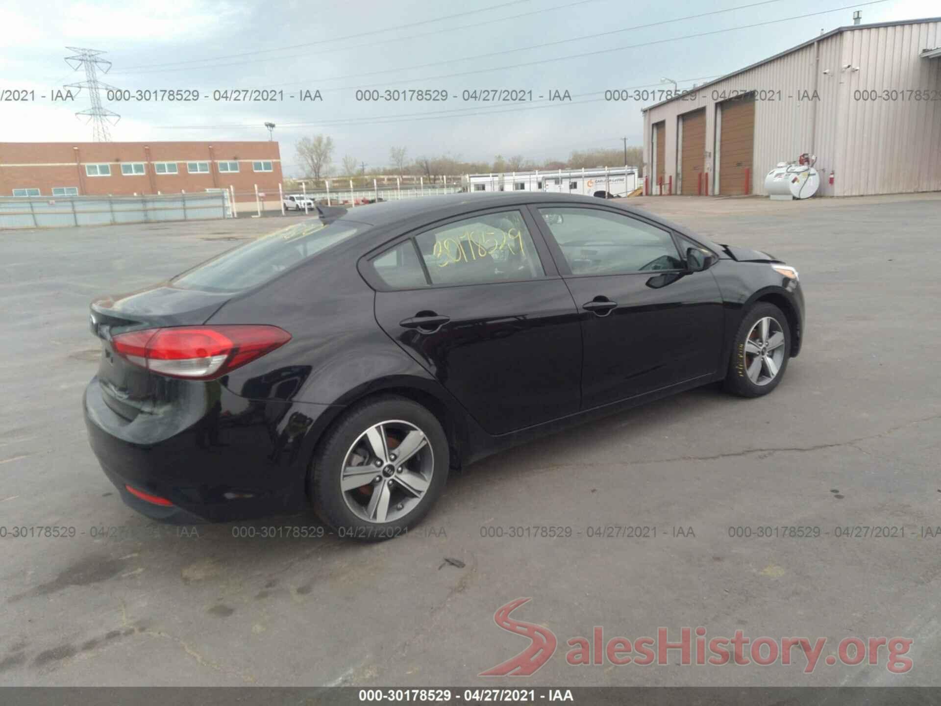 3KPFL4A73JE272703 2018 KIA FORTE