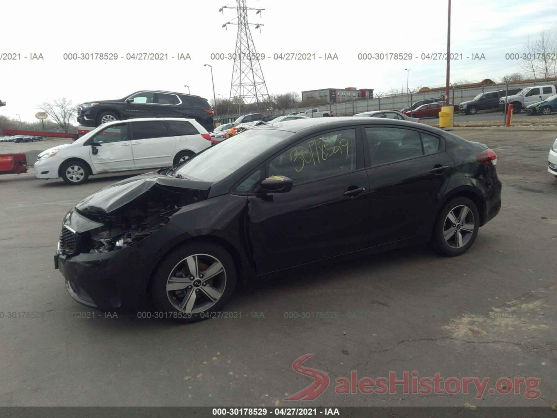 3KPFL4A73JE272703 2018 KIA FORTE