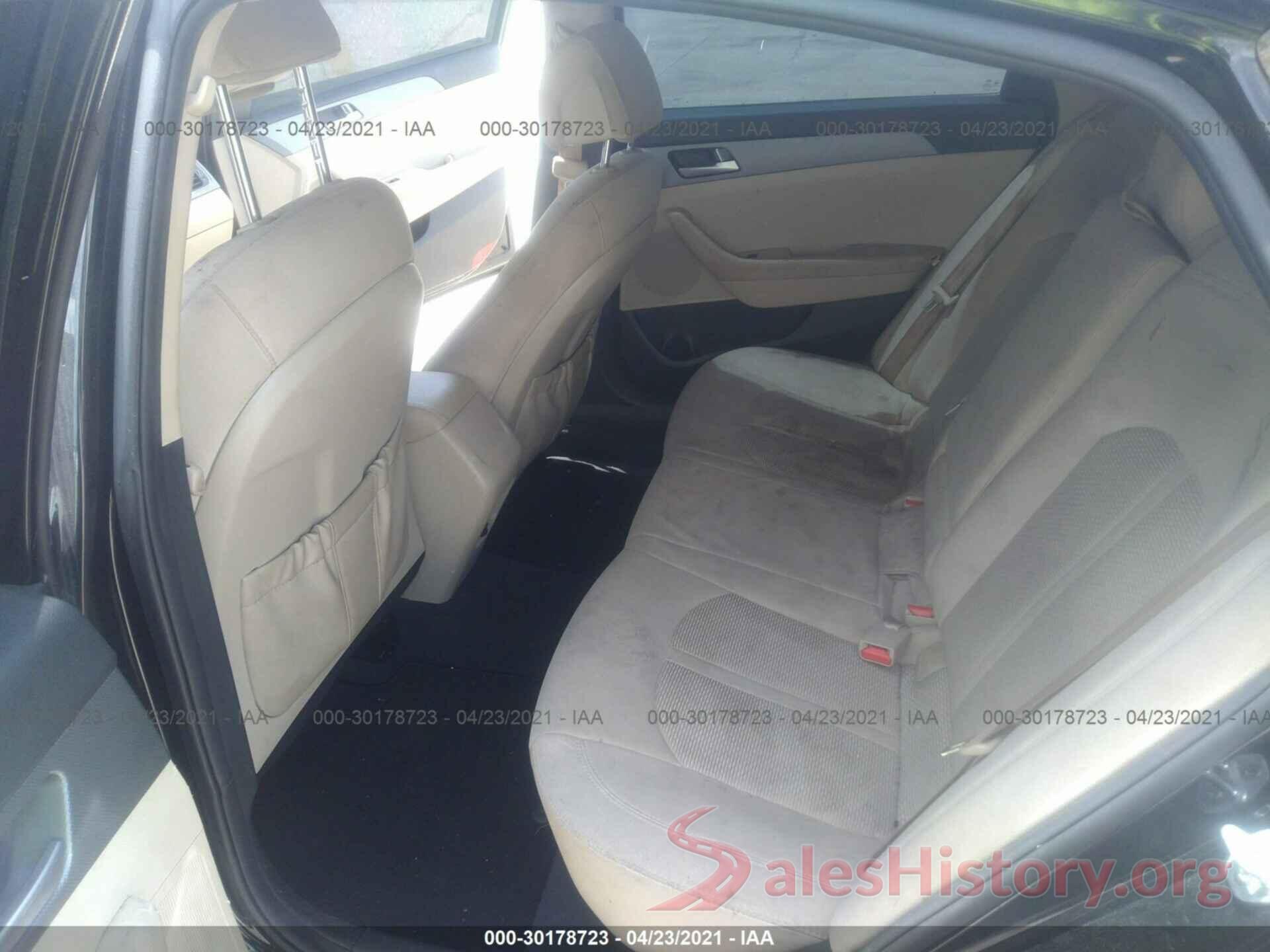 5NPE24AF1HH494779 2017 HYUNDAI SONATA