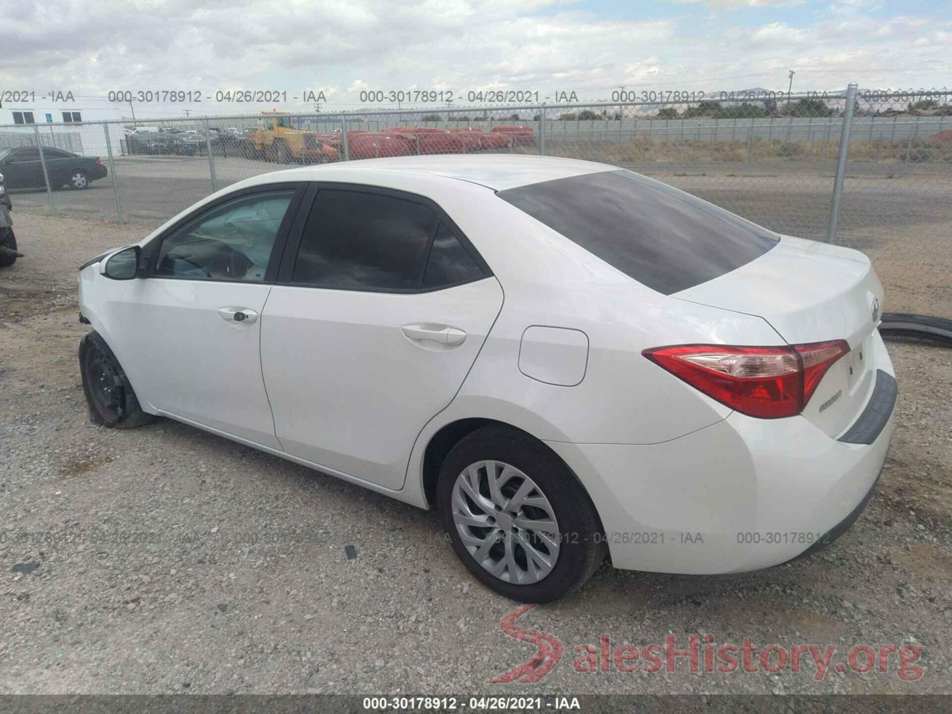 5YFBURHE9JP755804 2018 TOYOTA COROLLA