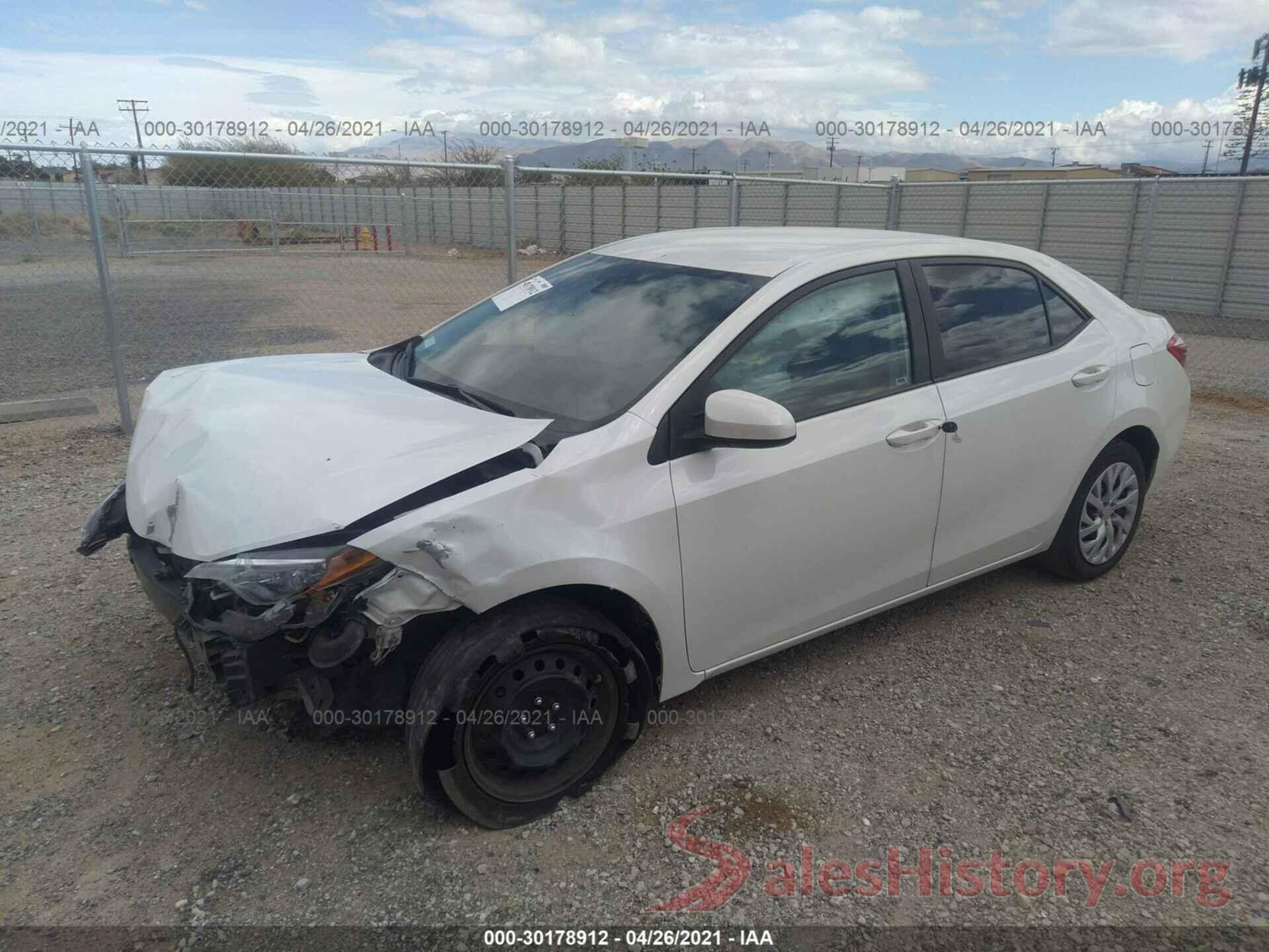 5YFBURHE9JP755804 2018 TOYOTA COROLLA