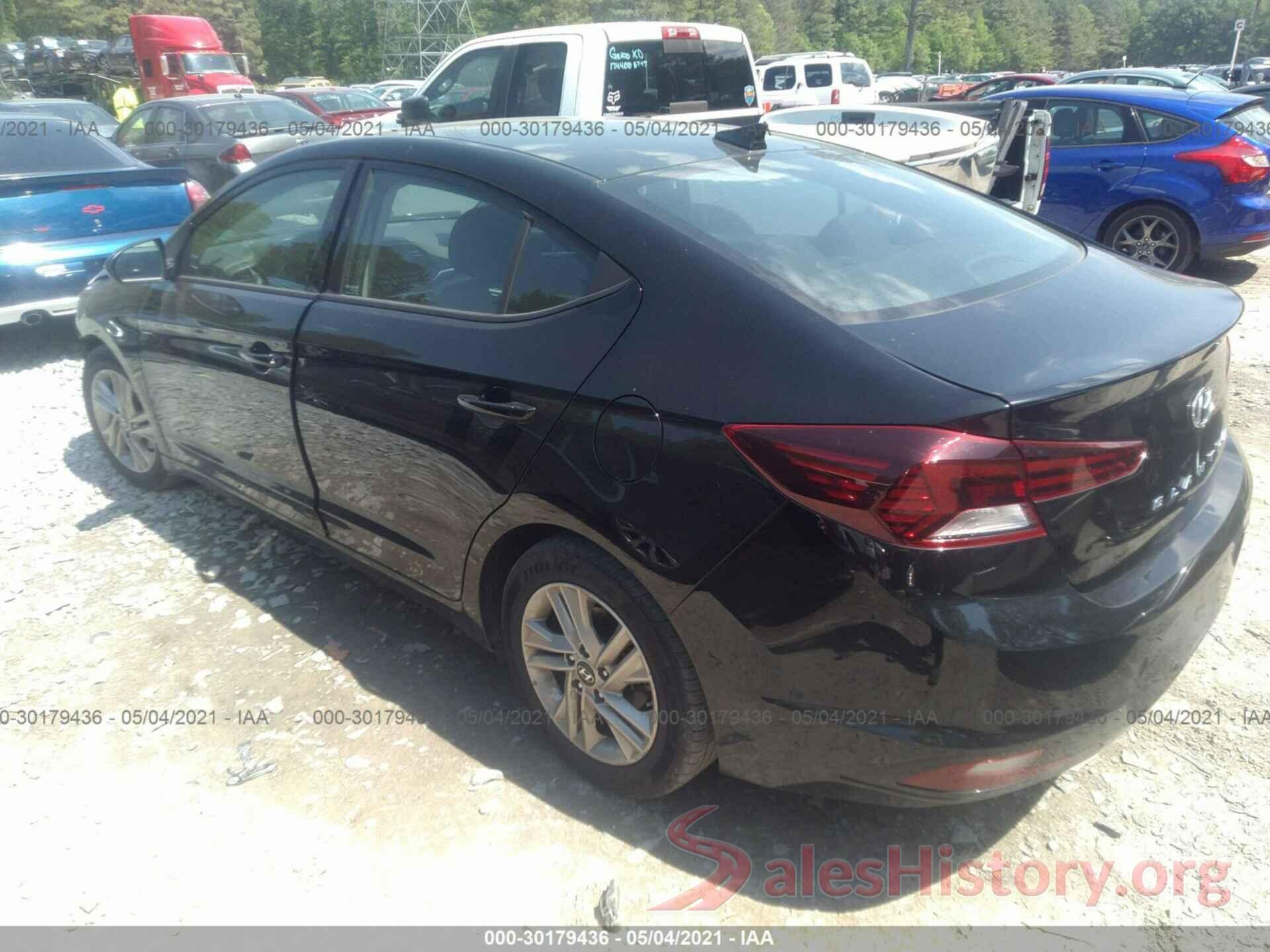 5NPD84LF5KH422207 2019 HYUNDAI ELANTRA