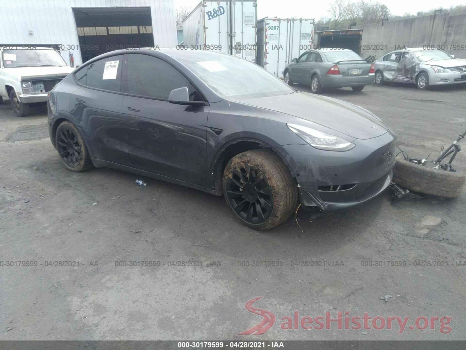 5YJYGDEE5LF045385 2020 TESLA MODEL Y