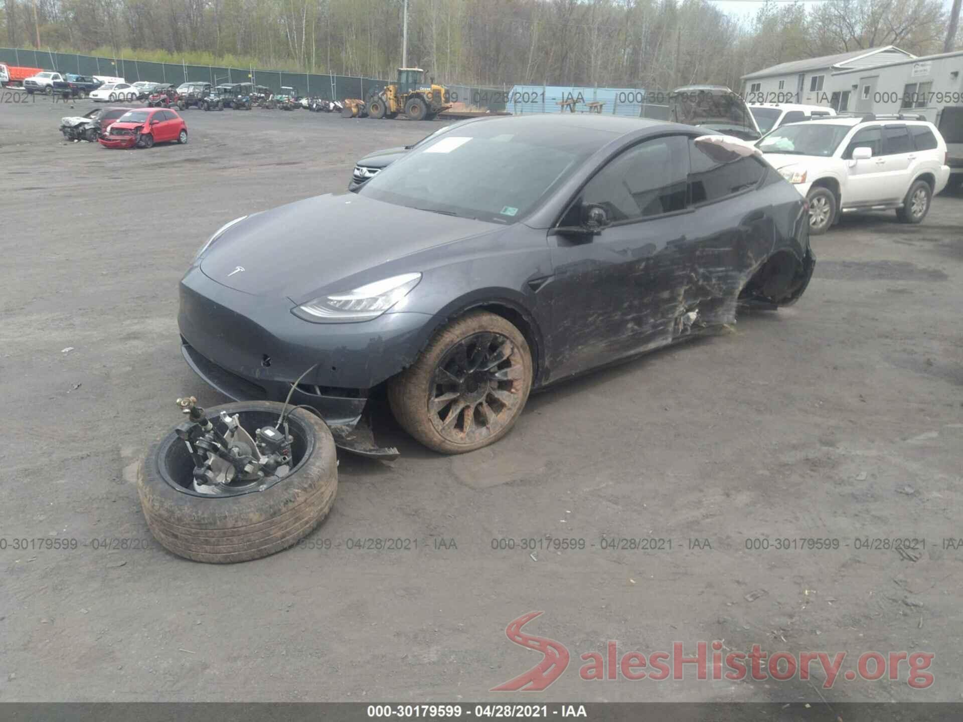 5YJYGDEE5LF045385 2020 TESLA MODEL Y