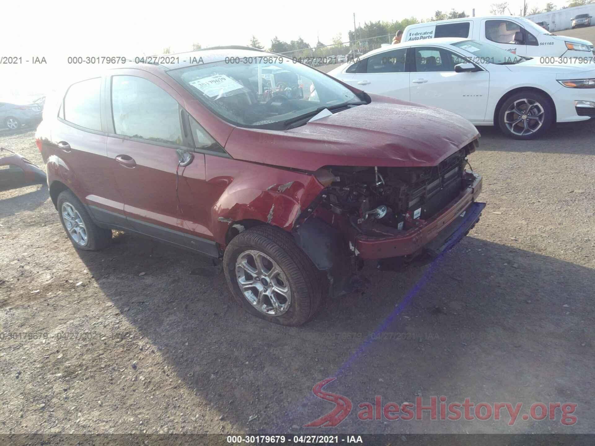 MAJ6S3GLXLC390054 2020 FORD ECOSPORT