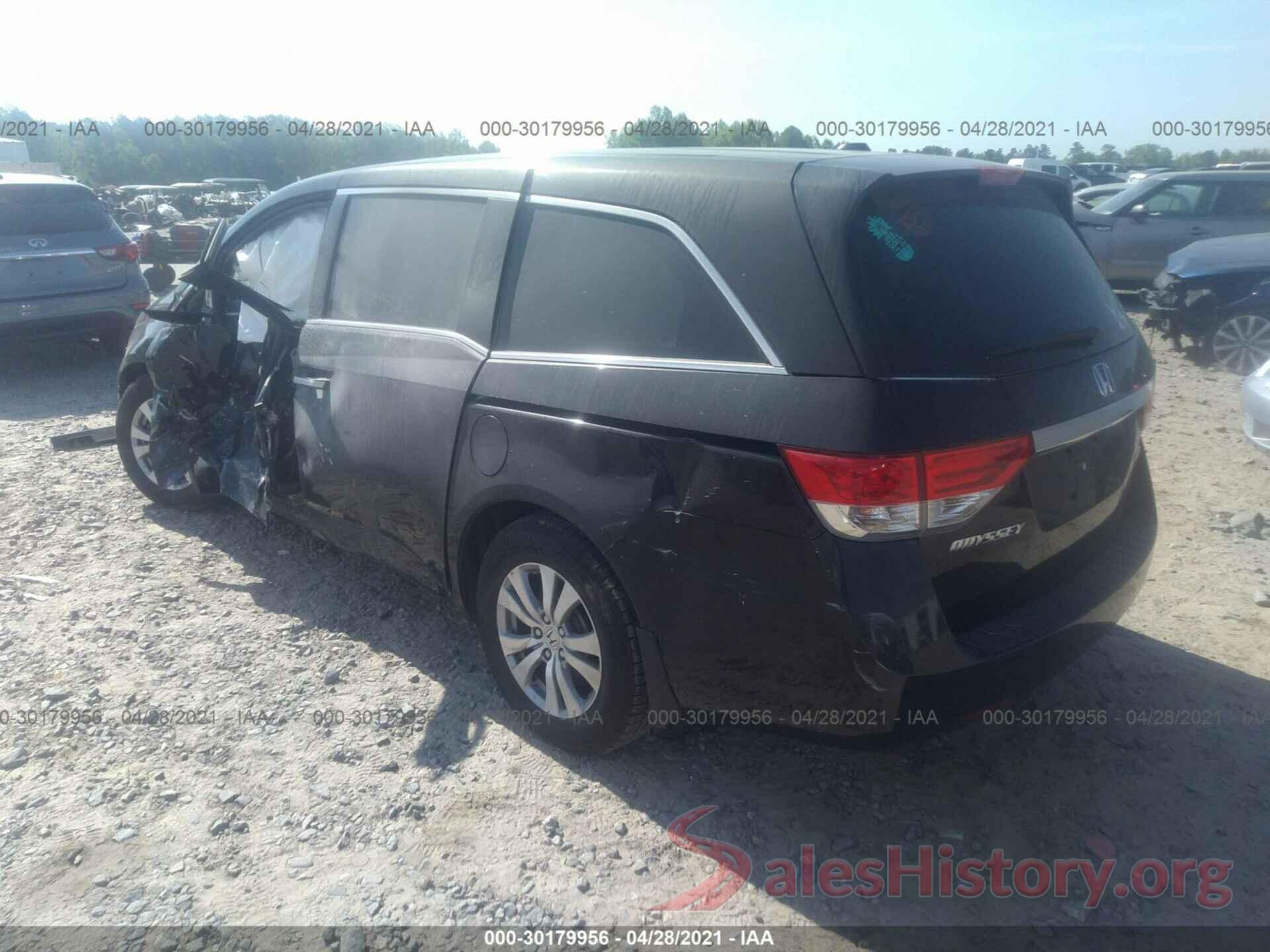 5FNRL5H35GB106451 2016 HONDA ODYSSEY