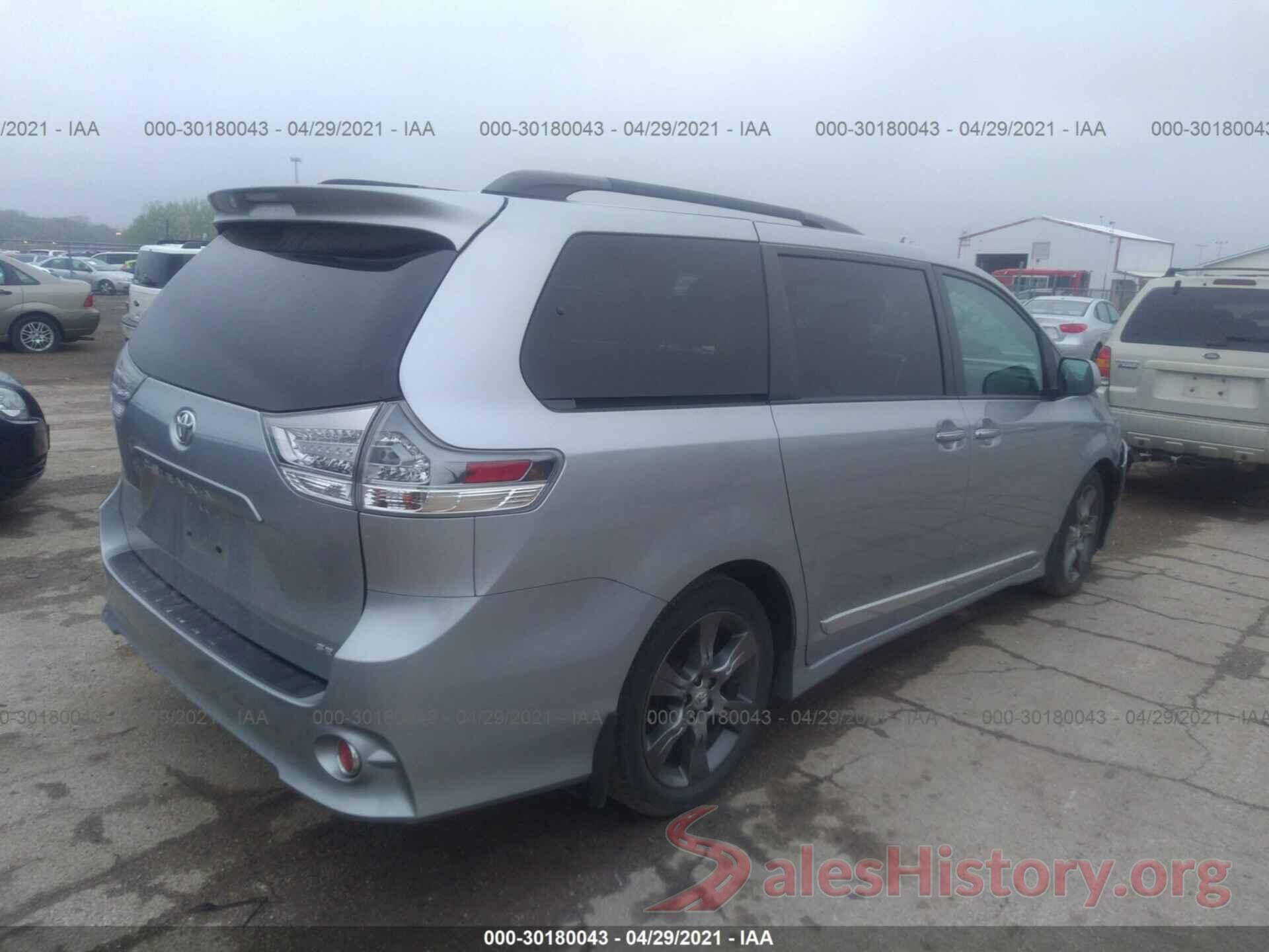 5TDXK3DC3GS757206 2016 TOYOTA SIENNA