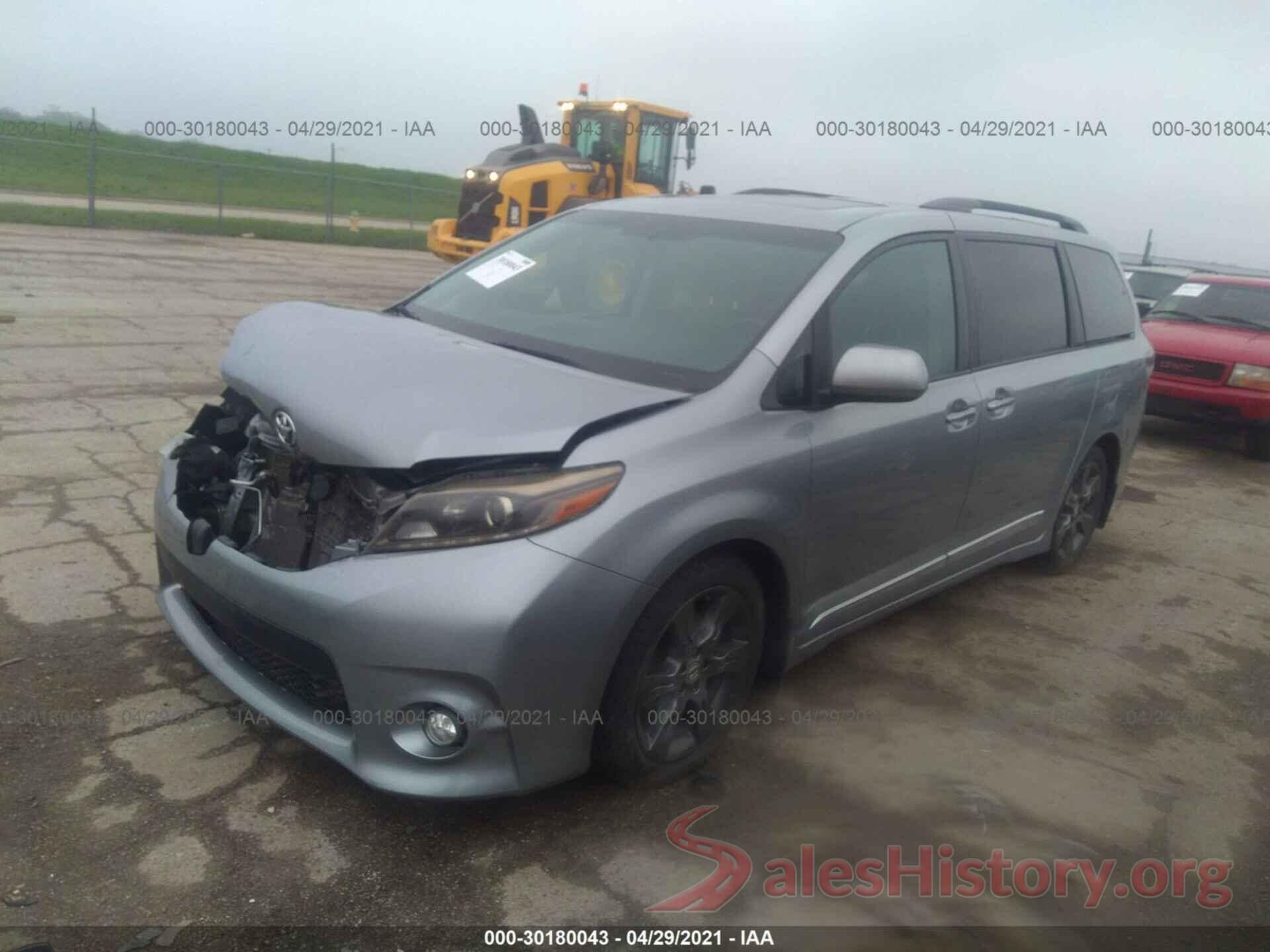 5TDXK3DC3GS757206 2016 TOYOTA SIENNA