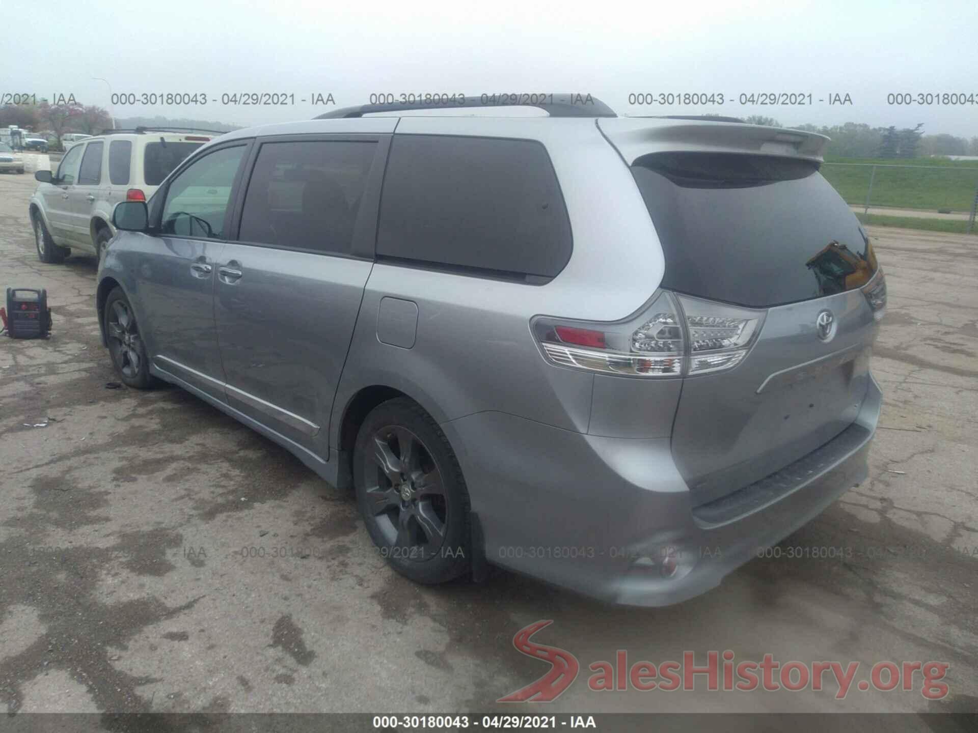 5TDXK3DC3GS757206 2016 TOYOTA SIENNA