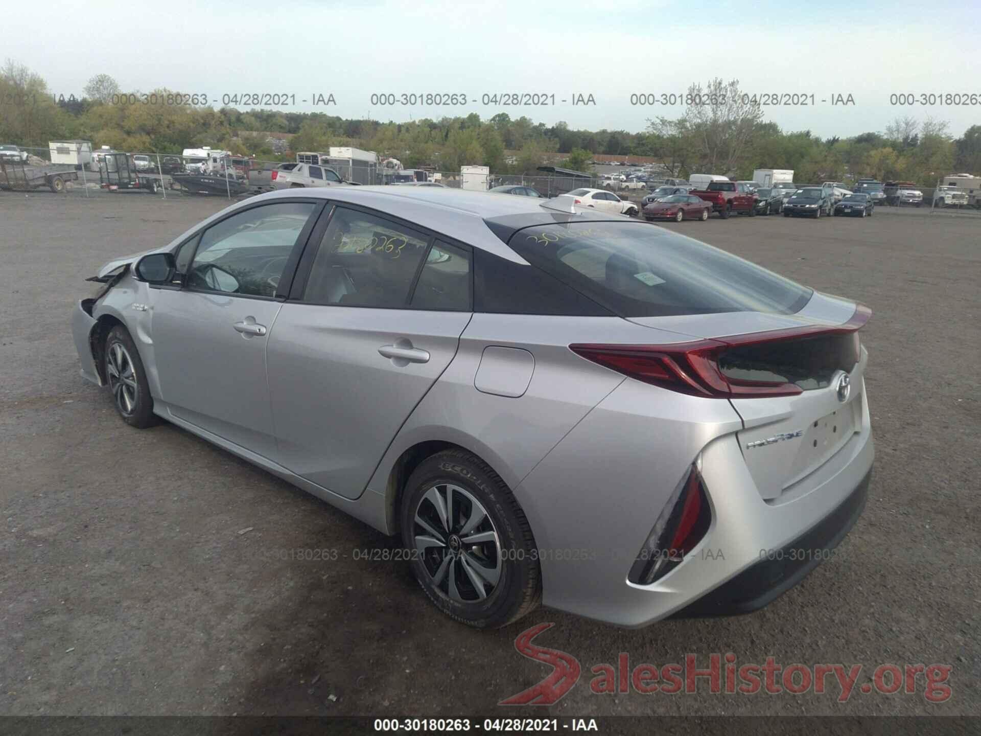 JTDKARFP8J3078315 2018 TOYOTA PRIUS PRIME