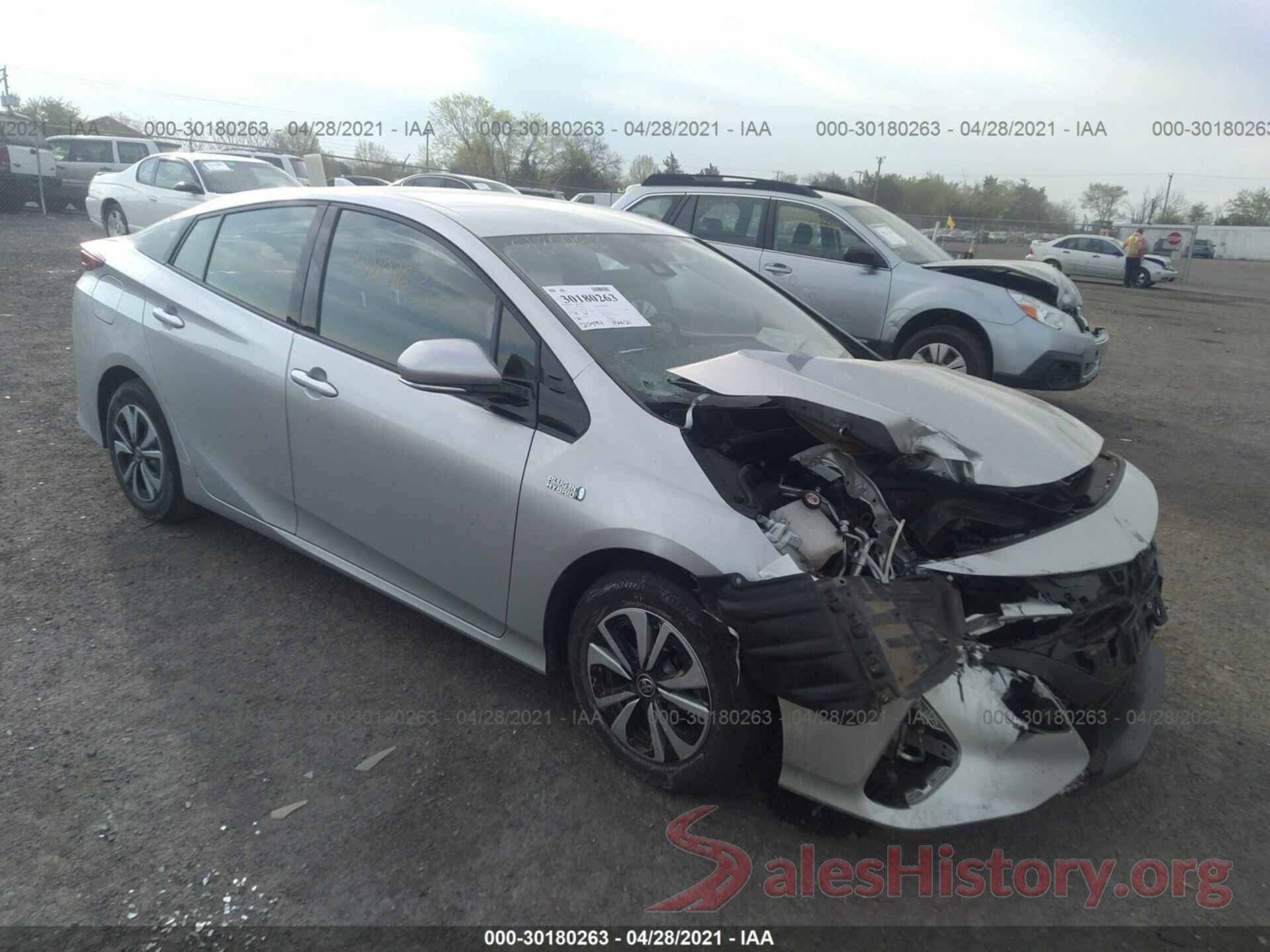 JTDKARFP8J3078315 2018 TOYOTA PRIUS PRIME