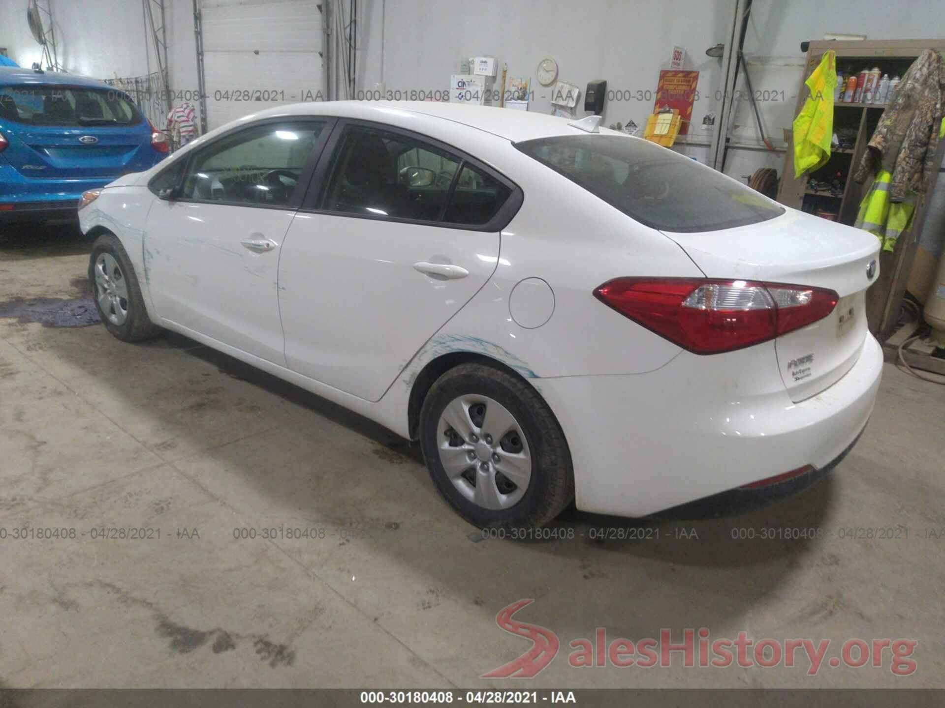 KNAFK4A62G5485203 2016 KIA FORTE