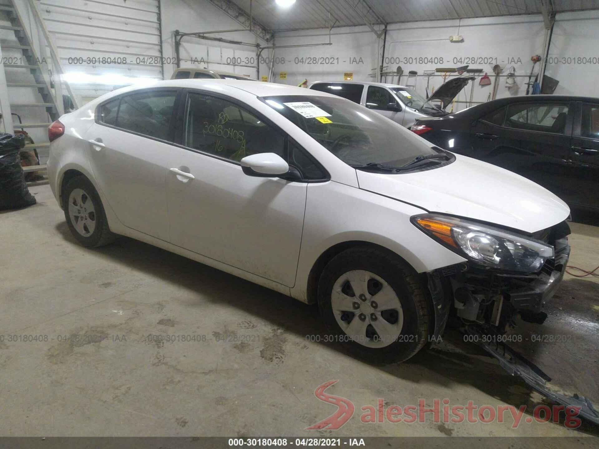 KNAFK4A62G5485203 2016 KIA FORTE