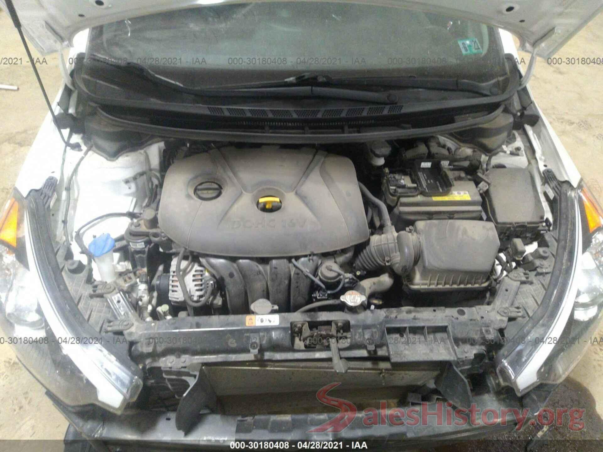 KNAFK4A62G5485203 2016 KIA FORTE