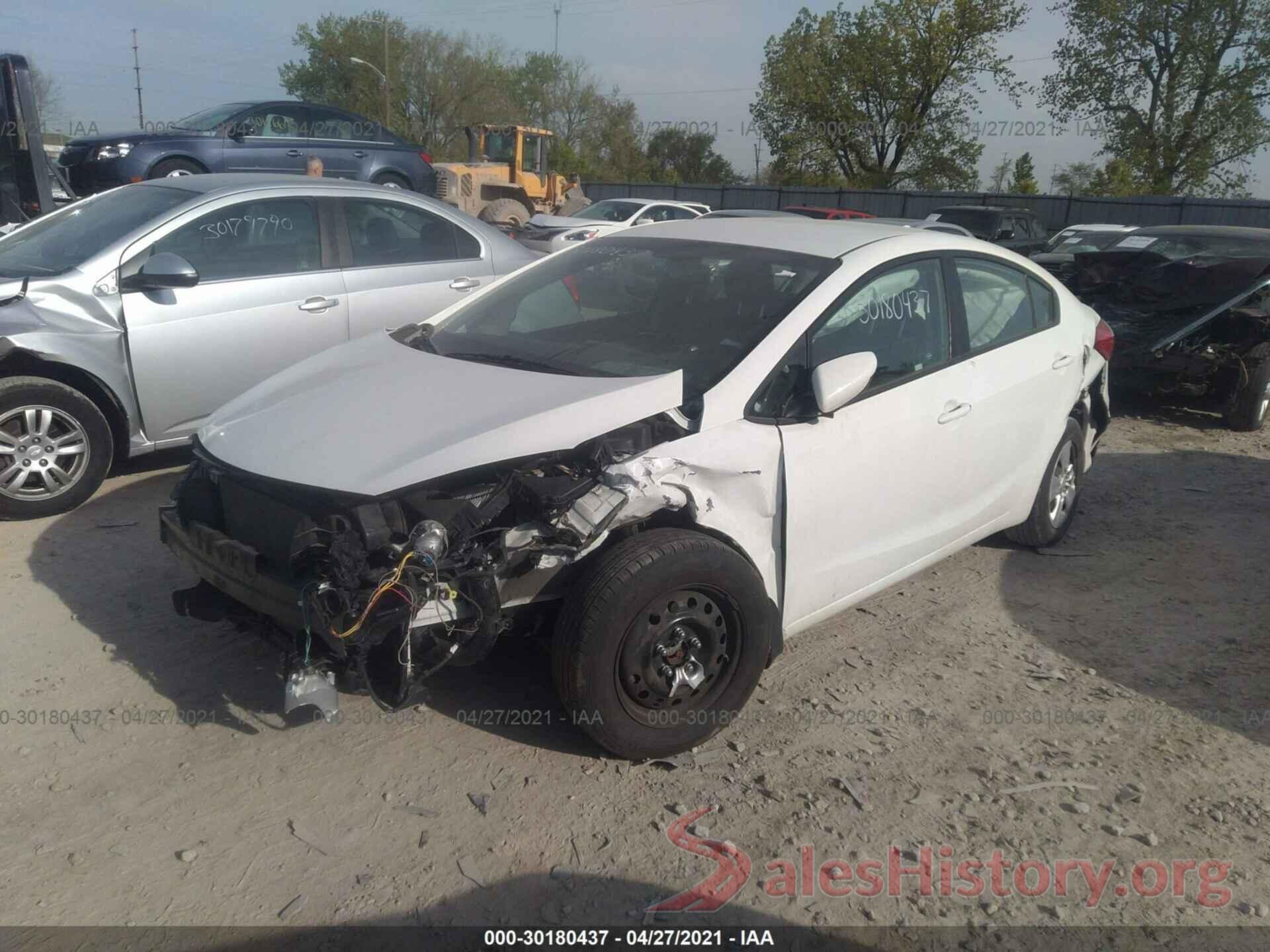 KNAFK4A63G5469334 2016 KIA FORTE