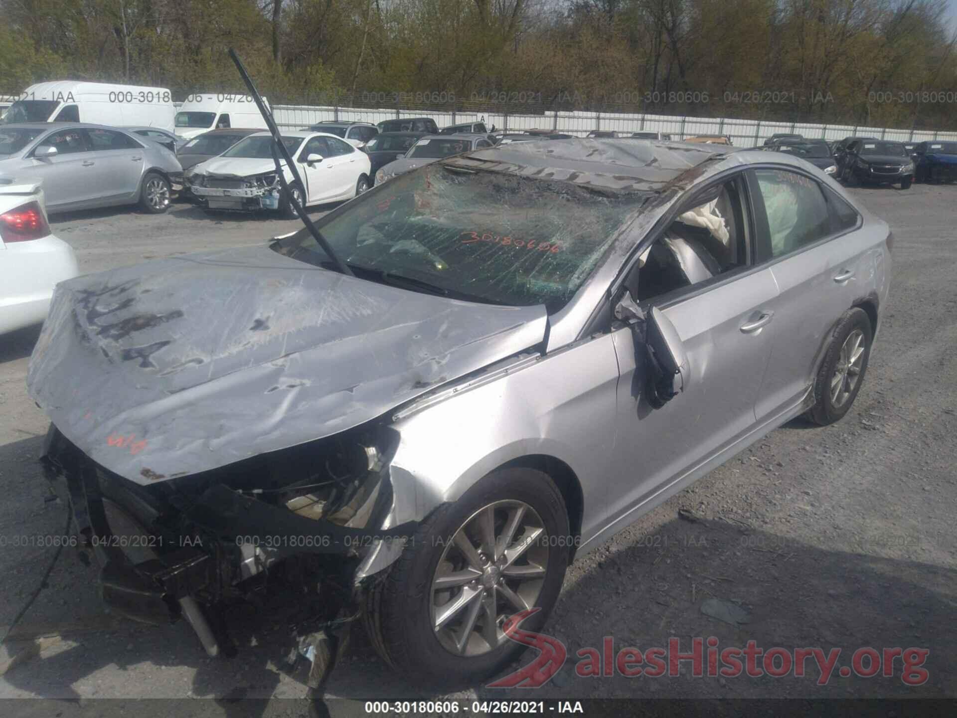 5NPE24AF0JH652731 2018 HYUNDAI SONATA