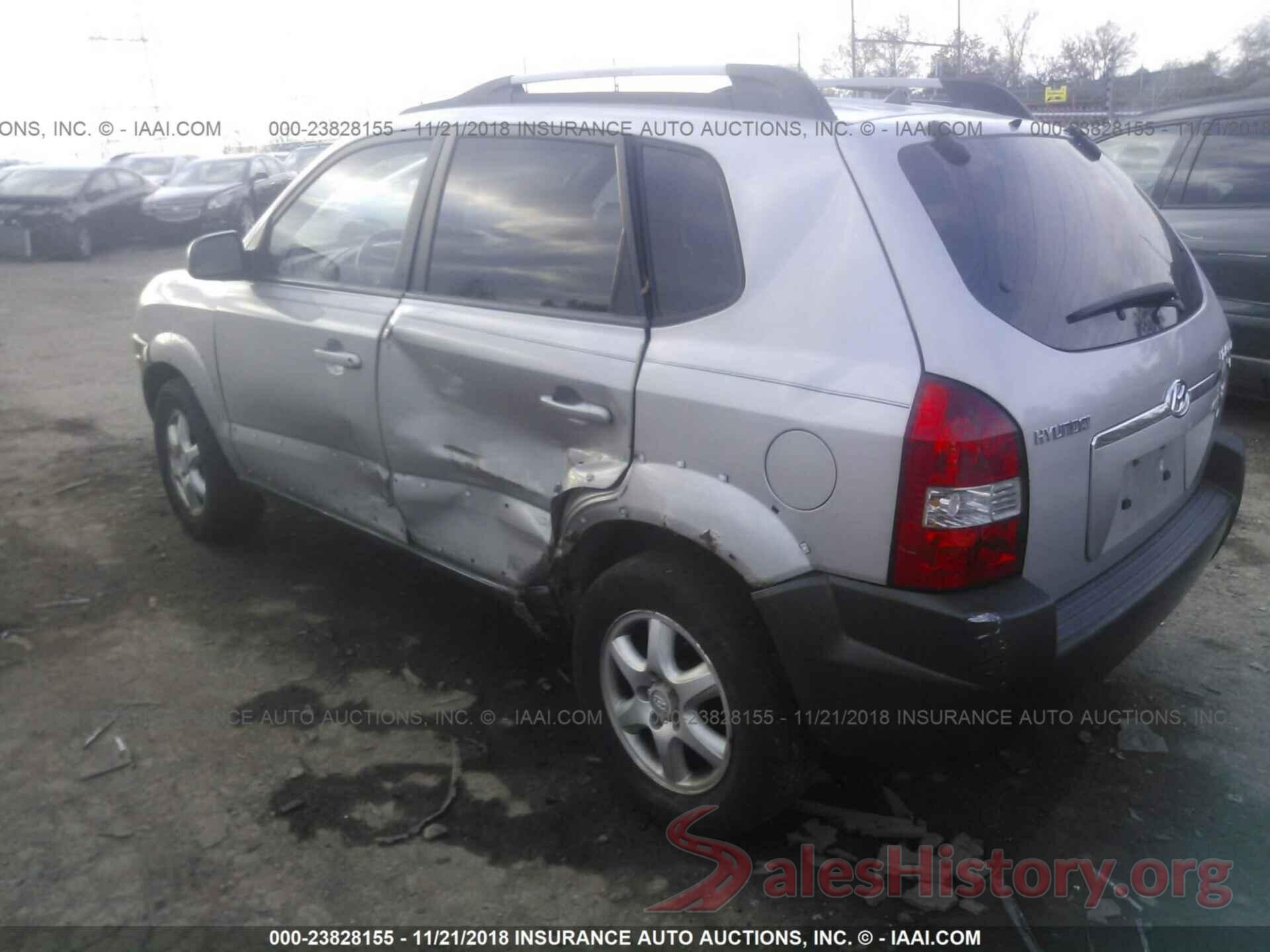 JM1DKFC75J1307876 2005 HYUNDAI TUCSON