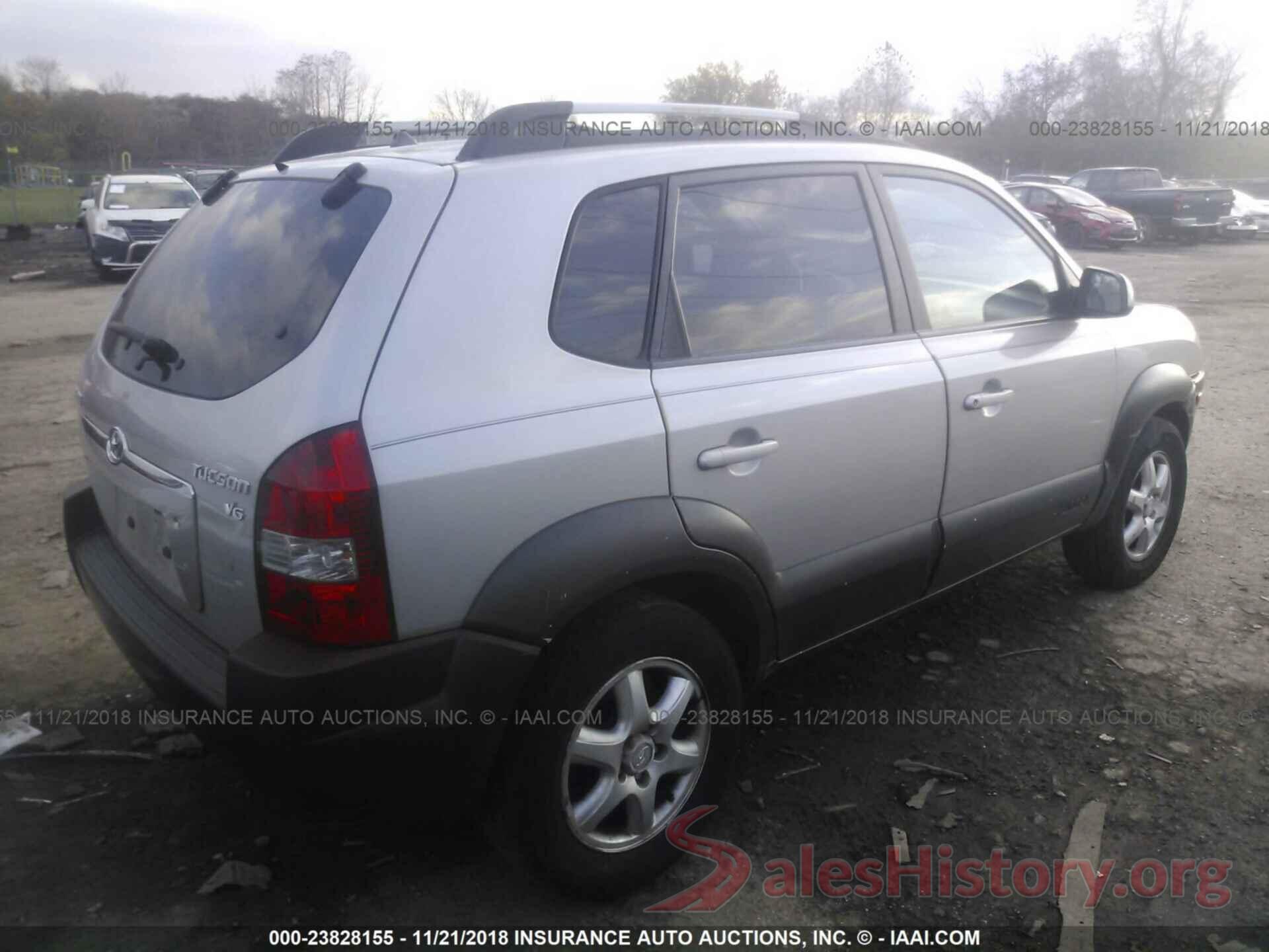 JM1DKFC75J1307876 2005 HYUNDAI TUCSON