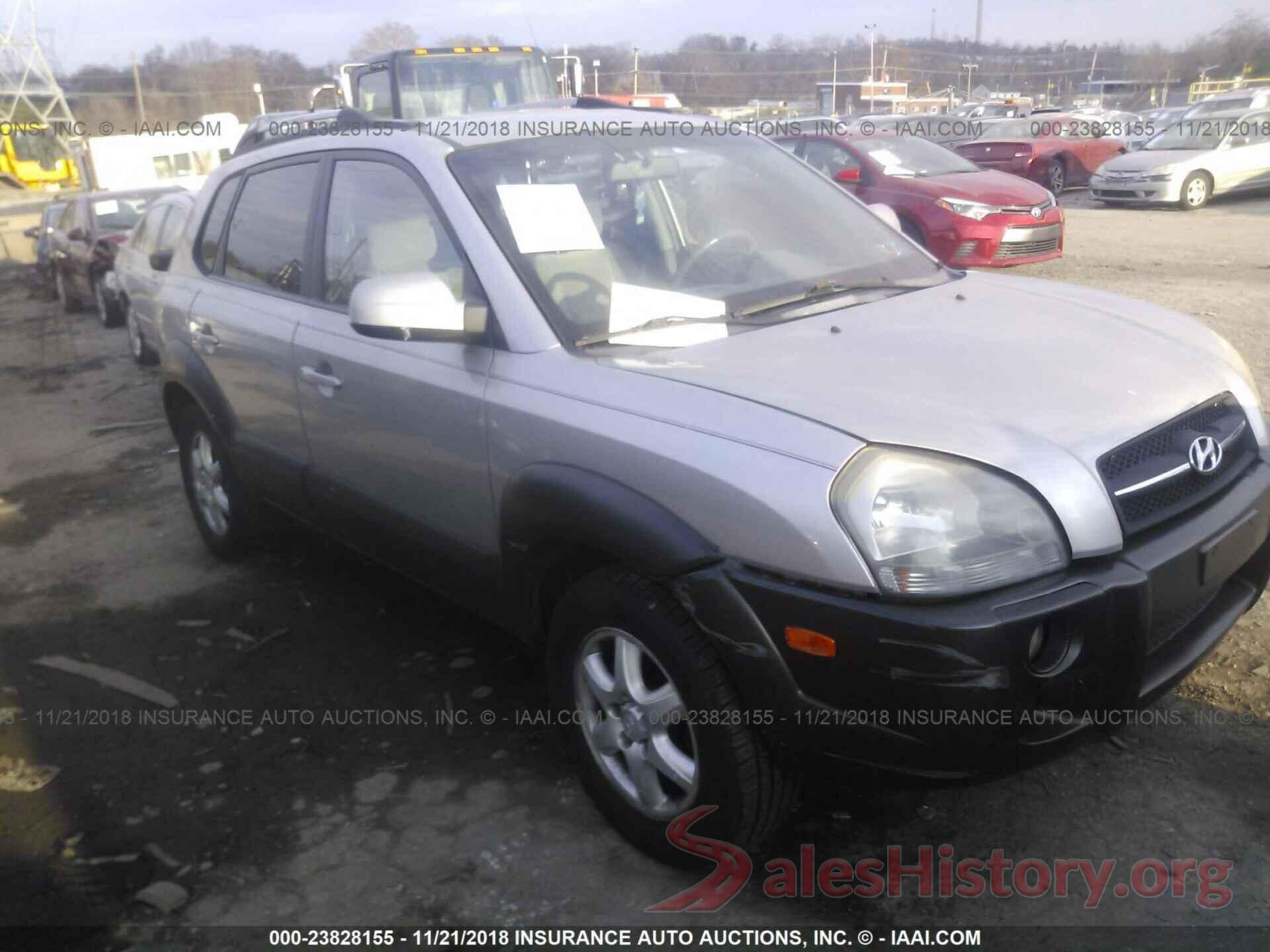 JM1DKFC75J1307876 2005 HYUNDAI TUCSON