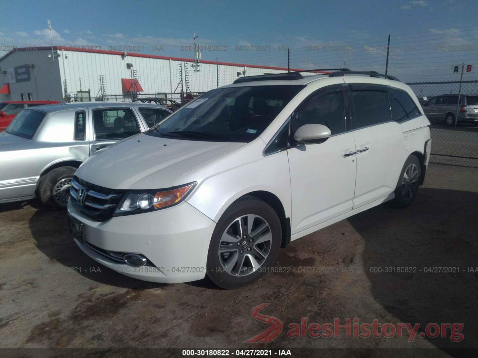 5FNRL5H91GB067894 2016 HONDA ODYSSEY