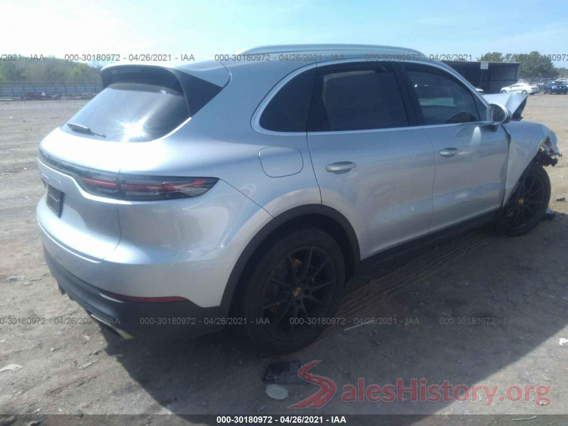 WP1AA2AY8KDA06091 2019 PORSCHE CAYENNE