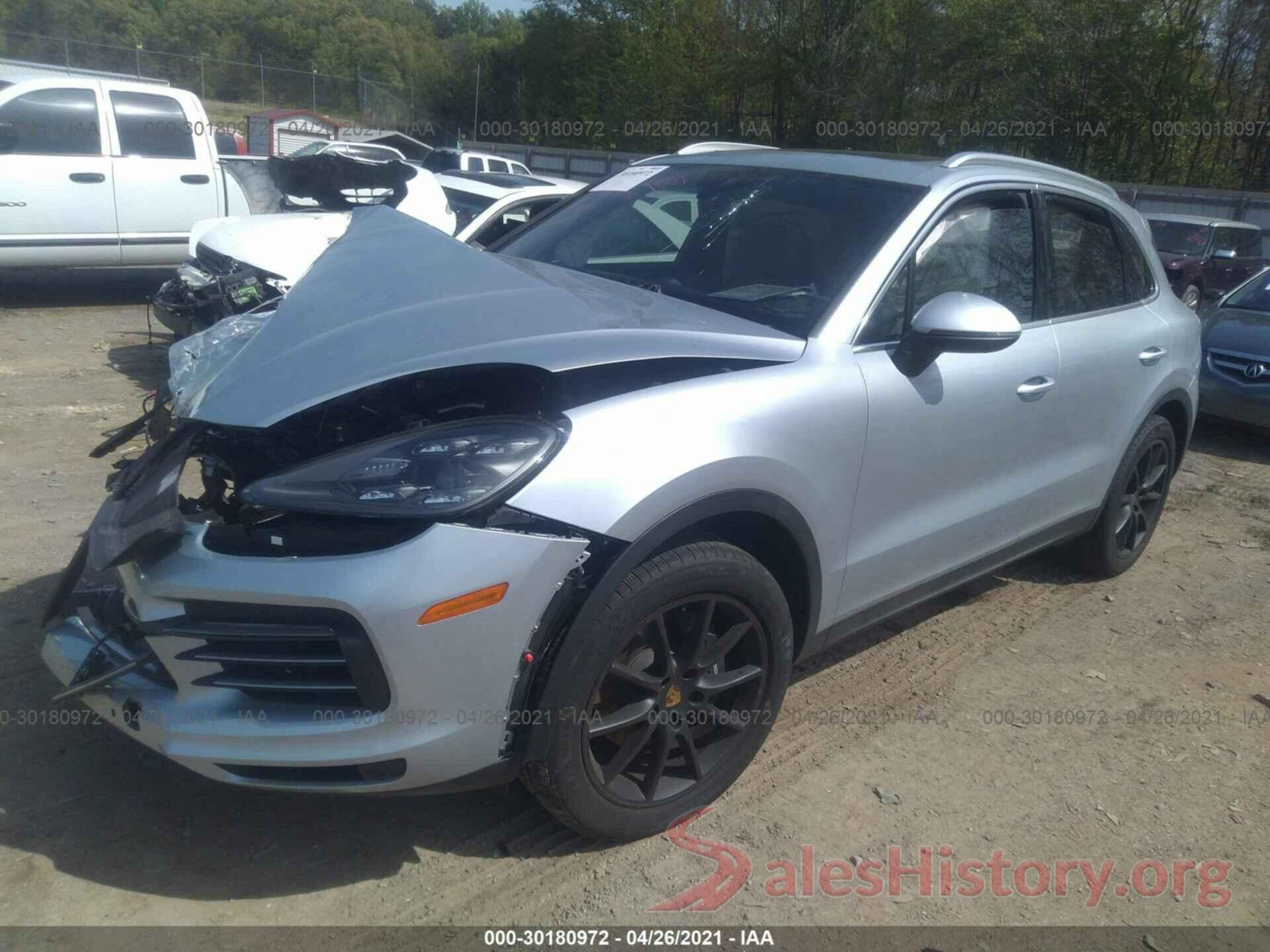 WP1AA2AY8KDA06091 2019 PORSCHE CAYENNE