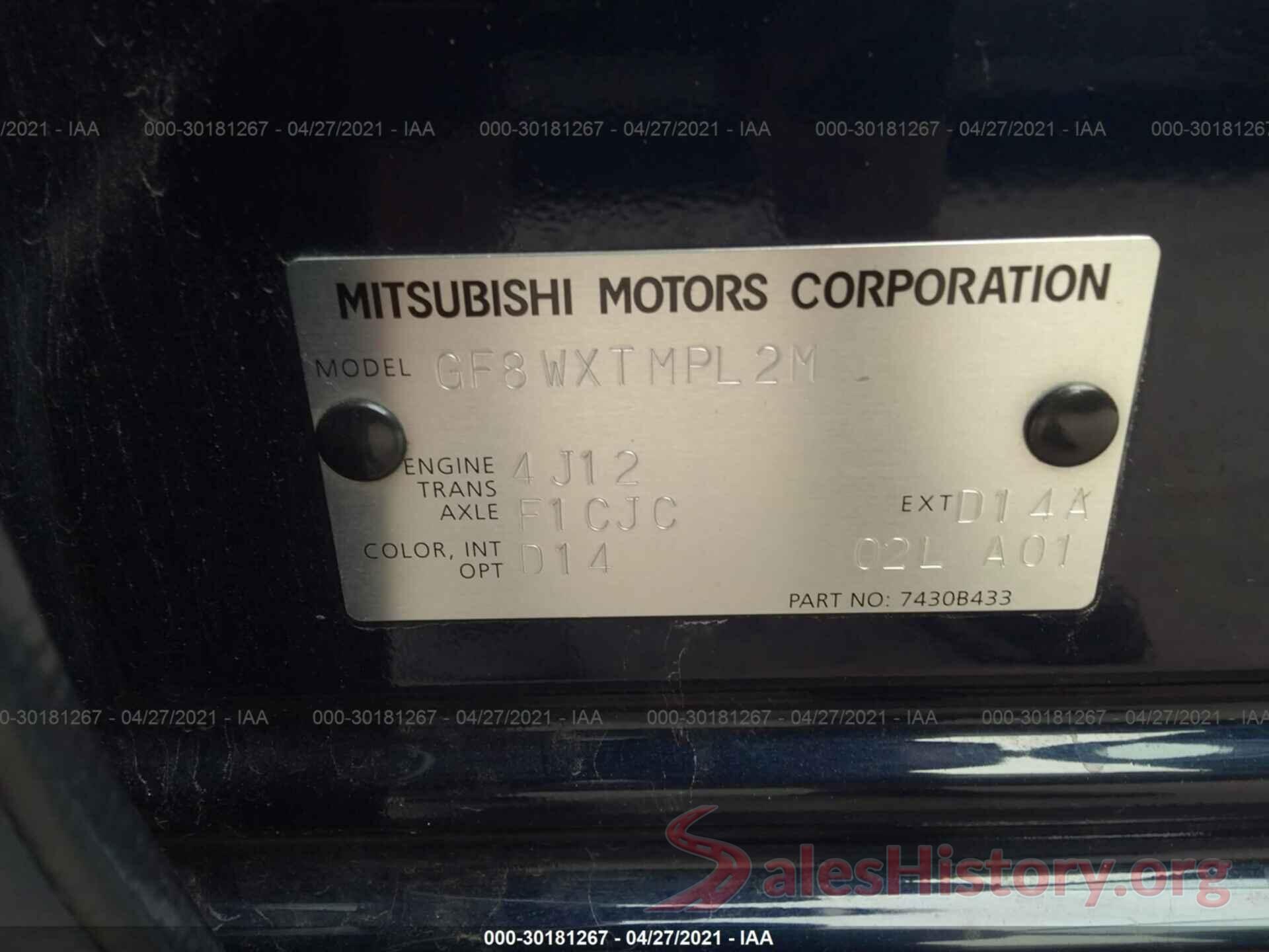 JA4AD2A3XHZ018164 2017 MITSUBISHI OUTLANDER