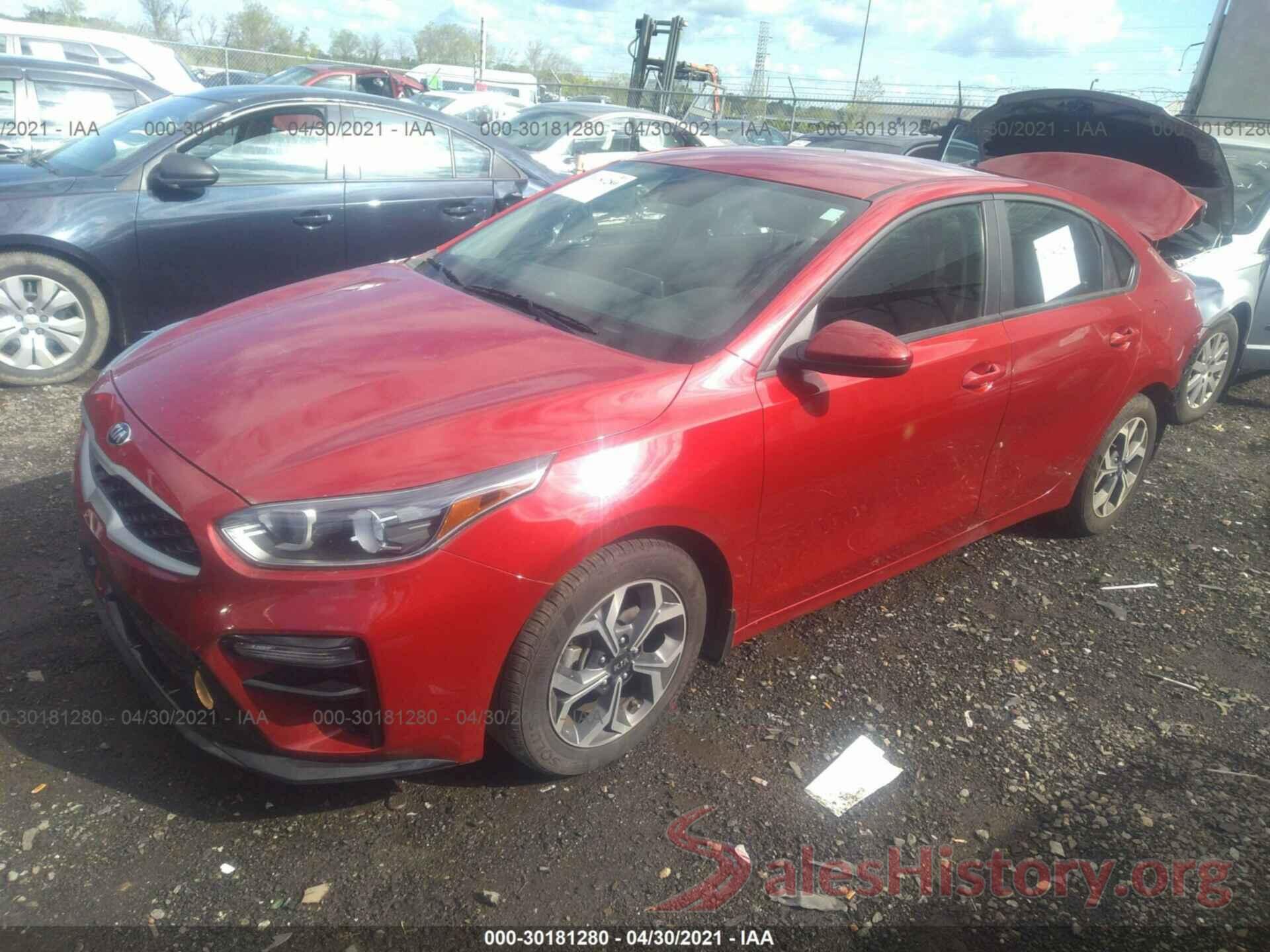 3KPF24AD0KE103801 2019 KIA FORTE