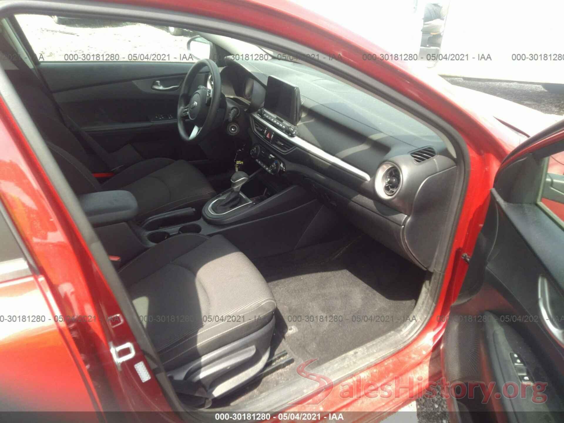 3KPF24AD0KE103801 2019 KIA FORTE