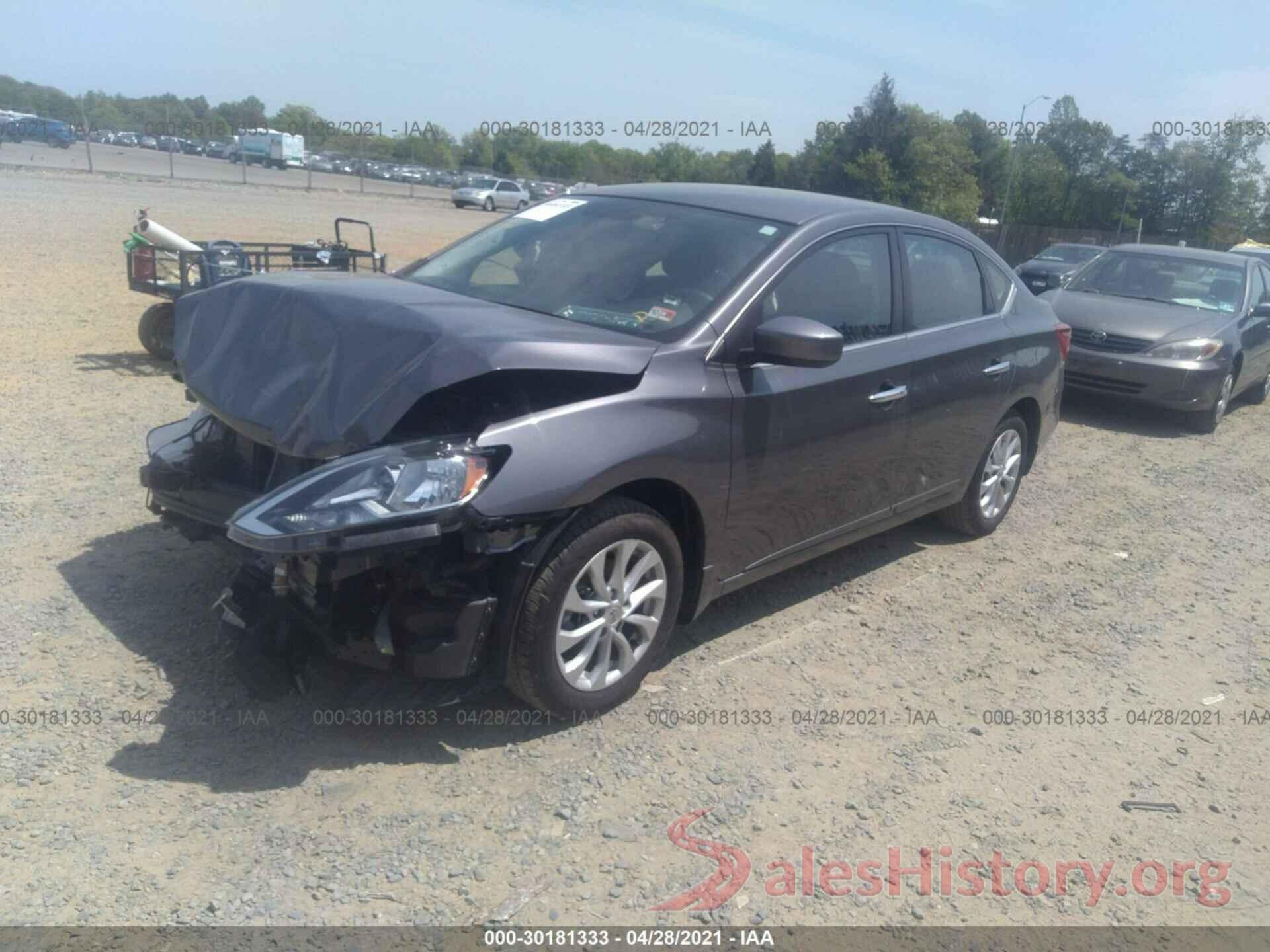 3N1AB7AP4KY404823 2019 NISSAN SENTRA