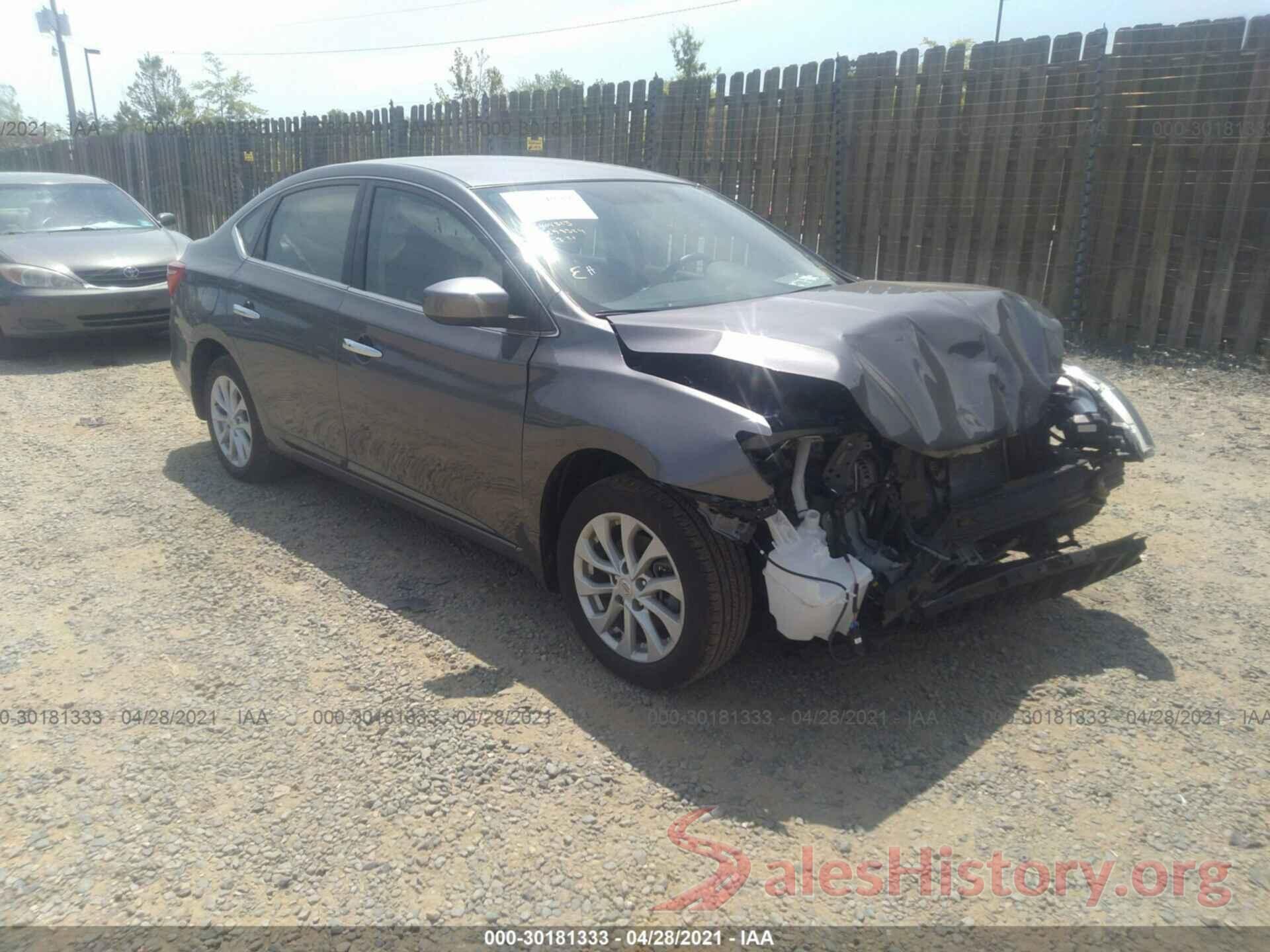 3N1AB7AP4KY404823 2019 NISSAN SENTRA