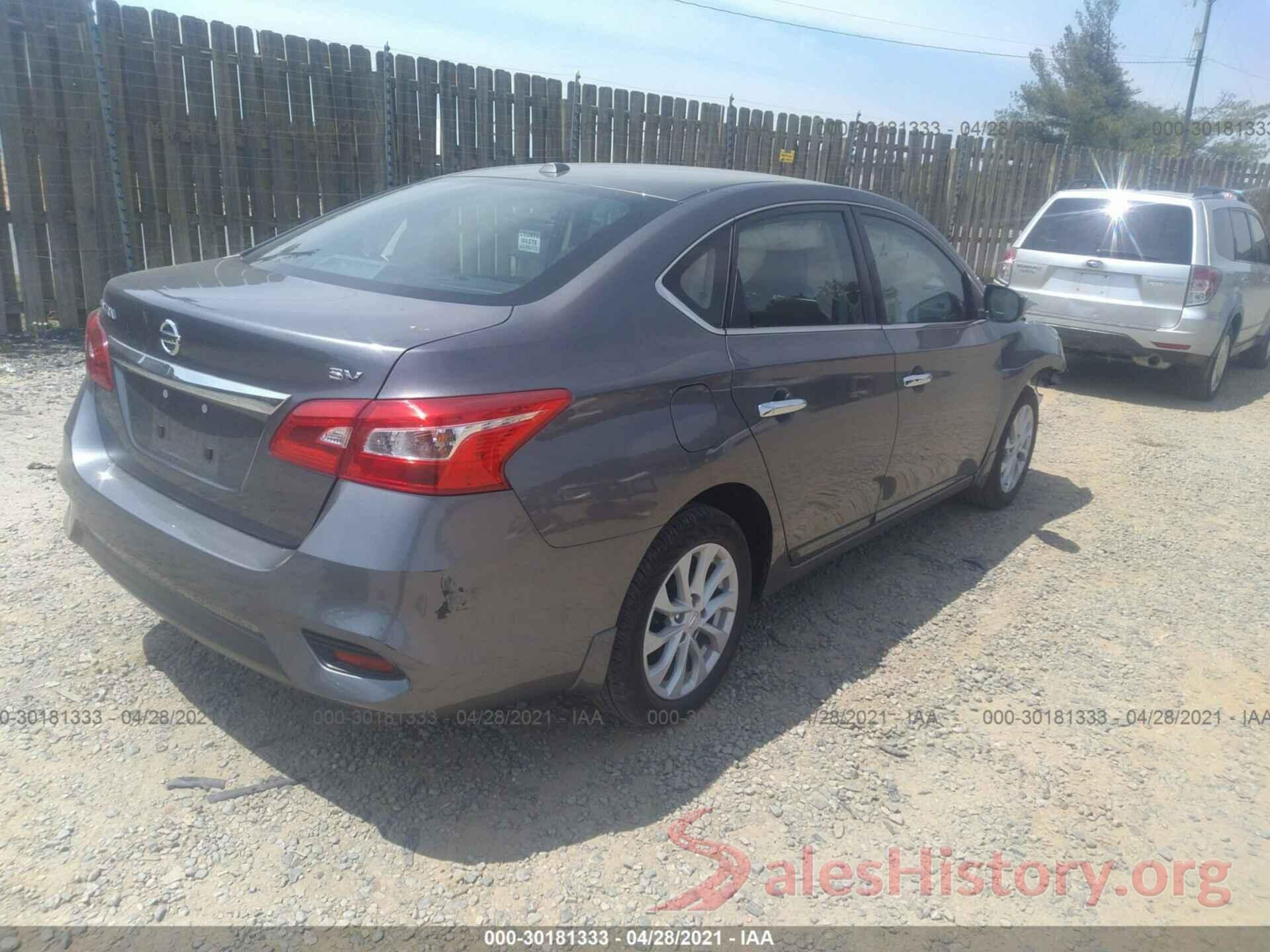 3N1AB7AP4KY404823 2019 NISSAN SENTRA