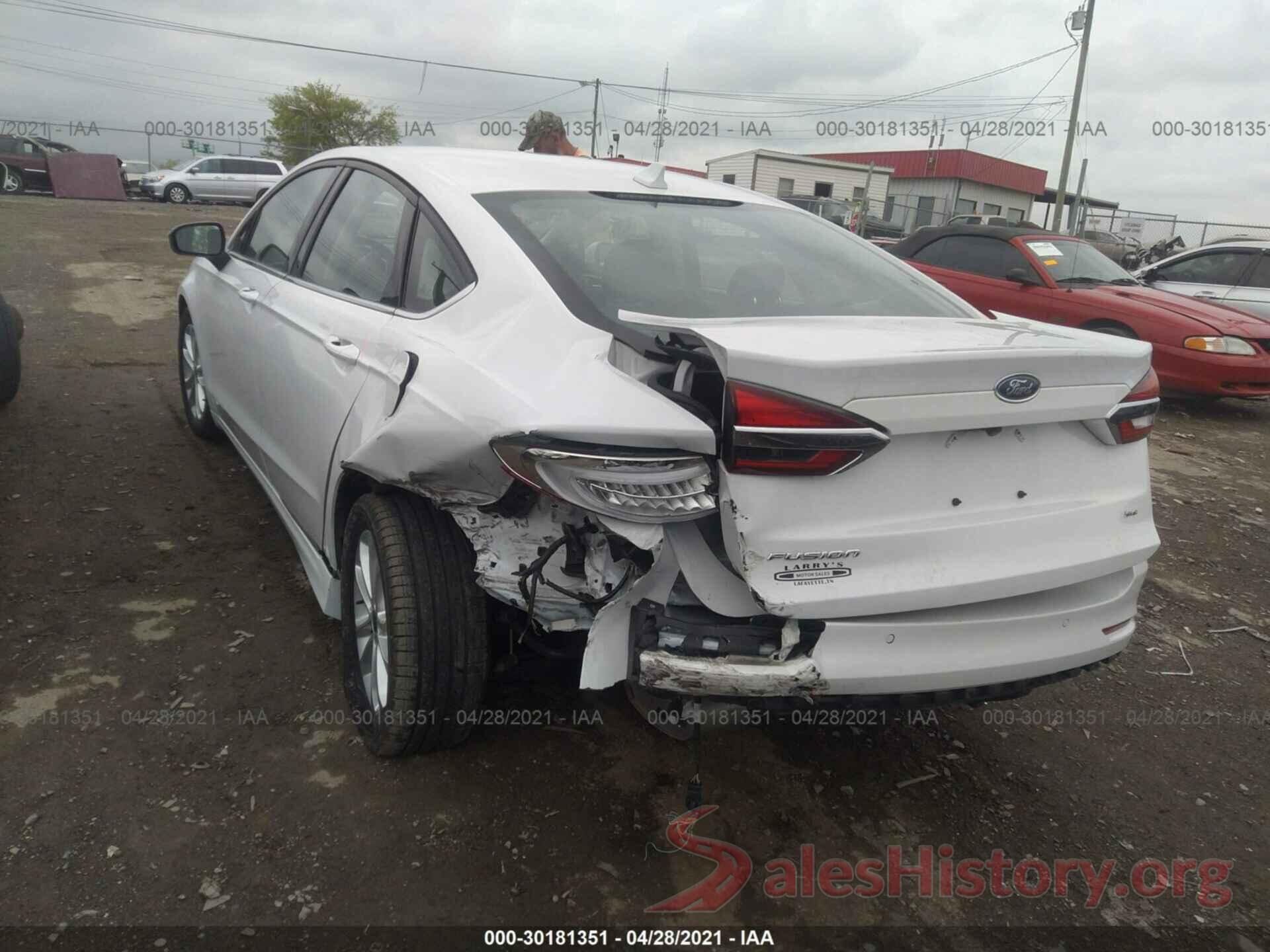 3FA6P0H71KR218688 2019 FORD FUSION