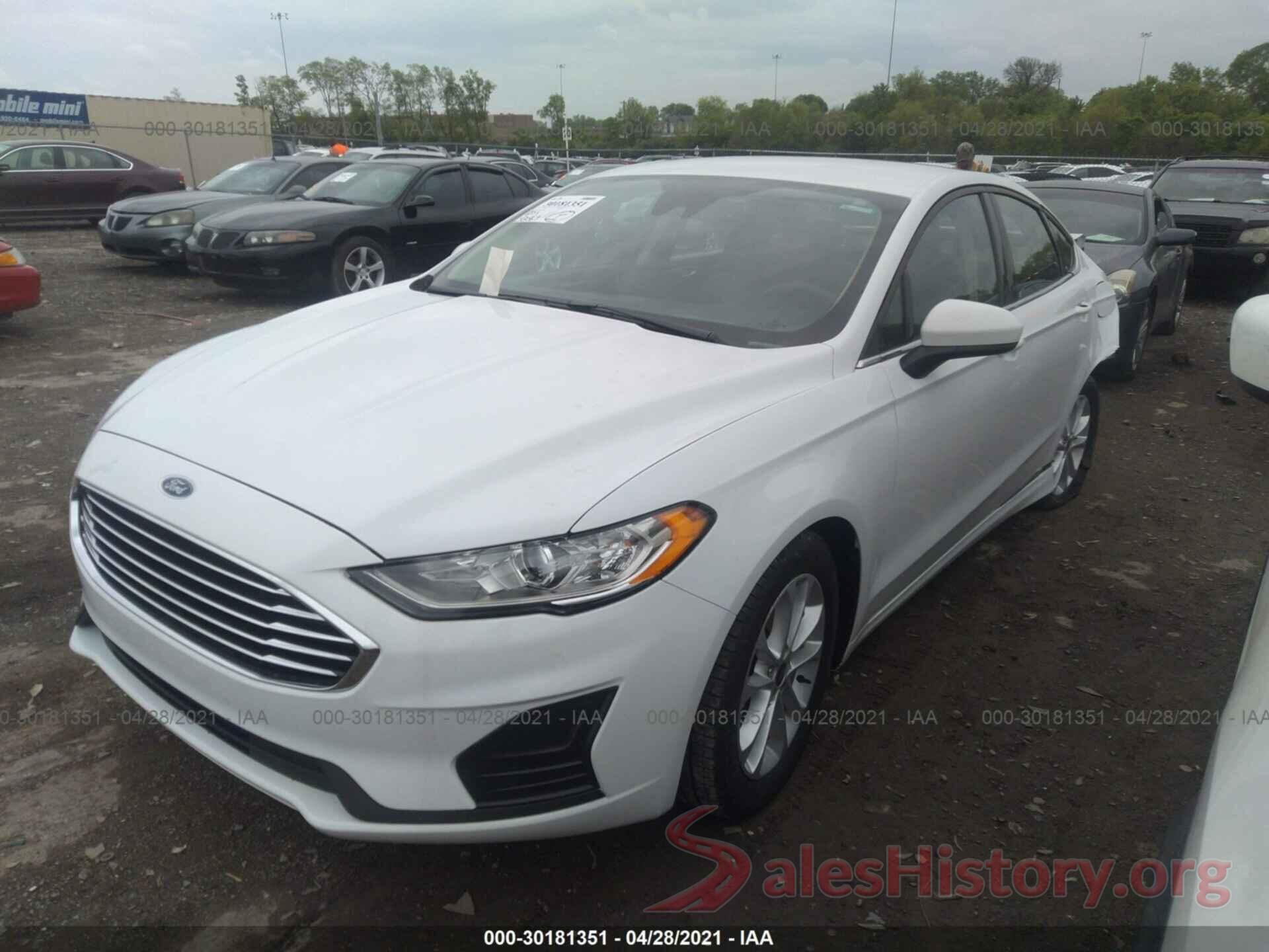 3FA6P0H71KR218688 2019 FORD FUSION